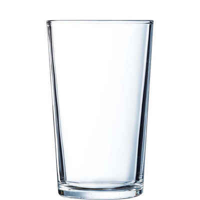 Arcoroc Tumbler-Glas Conique, Glas gehärtet, Tumbler Trinkglas 280ml Glas gehärtet transparent 6 Stück