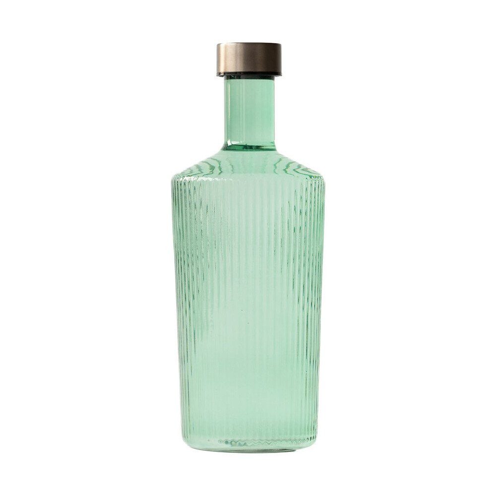 Paveau Trinkflasche Wasserflasche 1,25 l Bondi, Wasserflasche, Ø10,5cm, Glas, grün