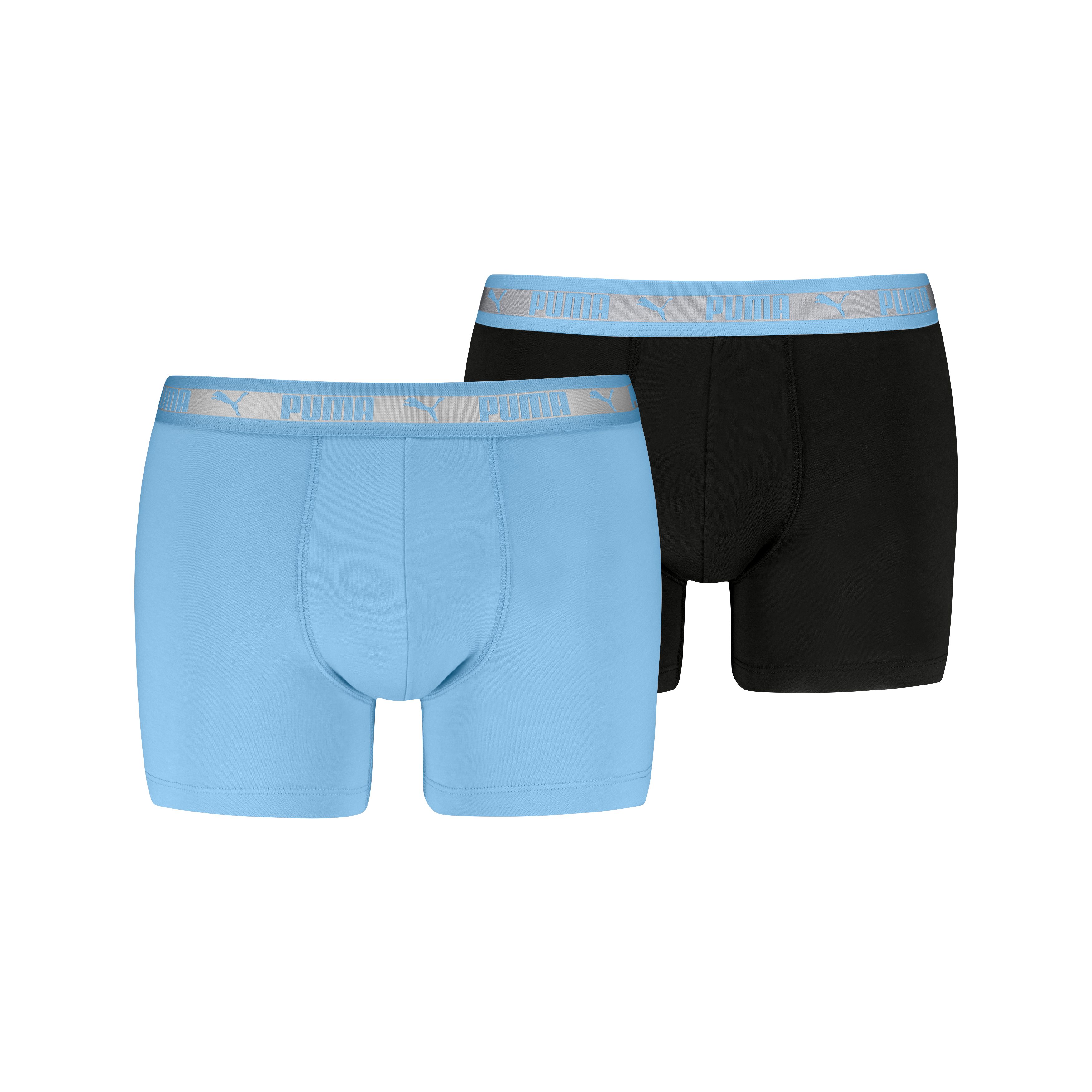 PUMA Boxershorts PUMA MEN CHROMATIC WAISTBAND BOXERS 2P (2er Pack) elastisc günstig online kaufen