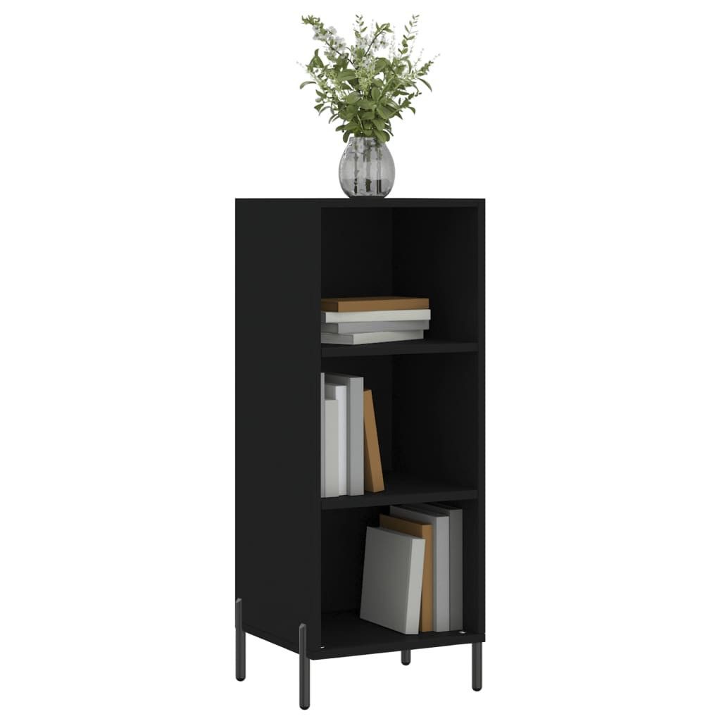 vidaXL Sideboard Sideboard Schwarz 34,5x32,5x90 cm günstig online kaufen