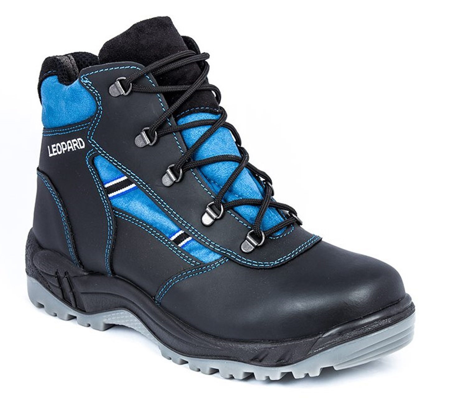 LEOPARD 483 Knöchelstiefel S2 Stahlkappe Leder Größe 36-51 Sicherheitsschuh wasserdicht