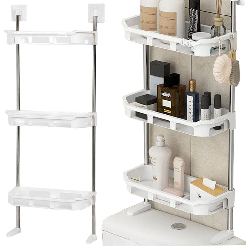 VERK GROUP Badregal Badezimmerregal Toilettenregal Bad günstig online kaufen