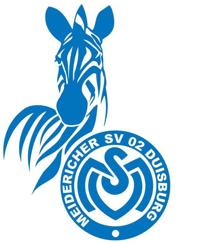 es gibt gute Umsätze Wall-Art Wandtattoo Logo MSV Duisburg Fußball