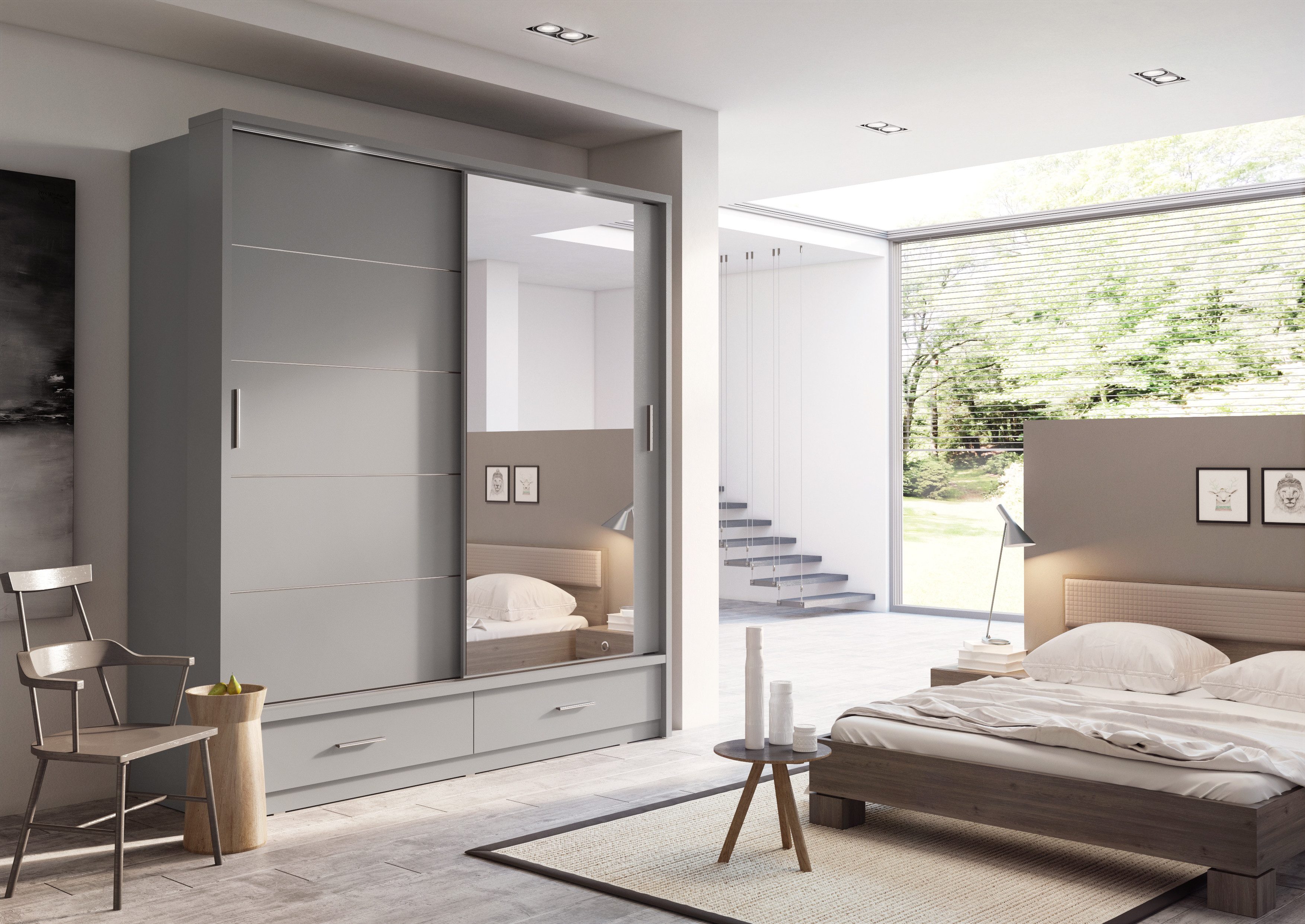 Compleo Kleiderschrank ARTI 05 mit 2 günstig online kaufen