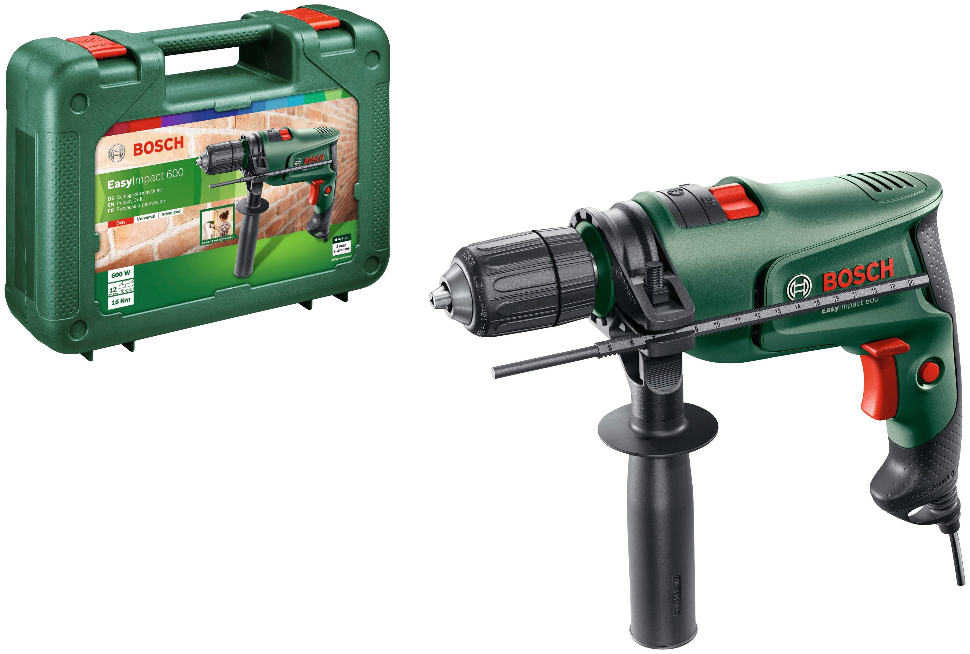 & Bosch 600, Schlagbohrmaschine V EasyImpact Garden Home 230