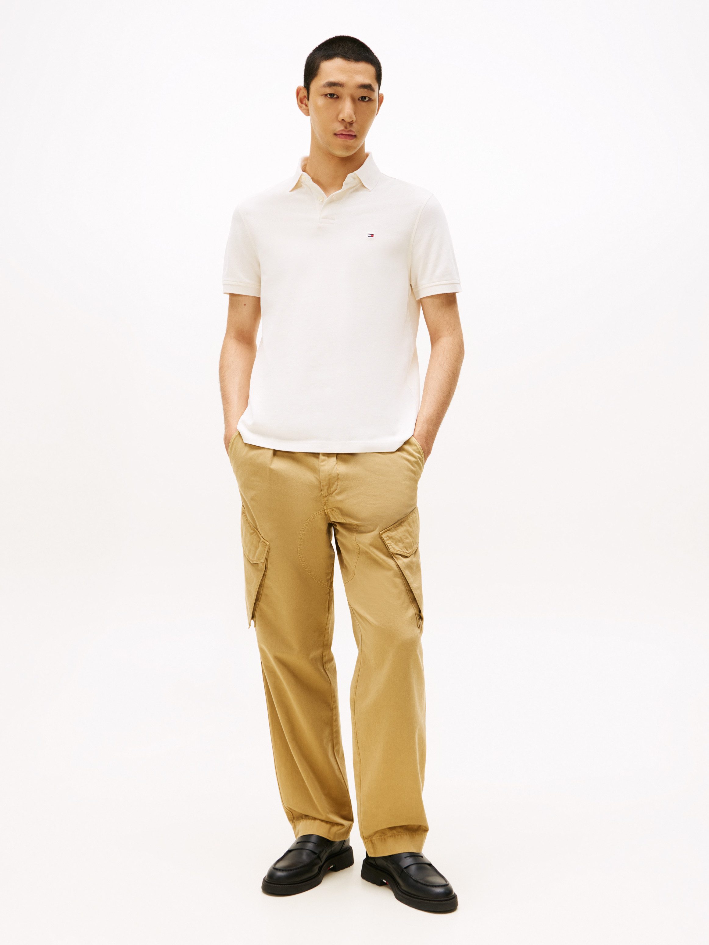 Tommy Hilfiger Poloshirt 1985 REGULAR POLO aus hochwertiger Baumwoll-Piqué-Qualität