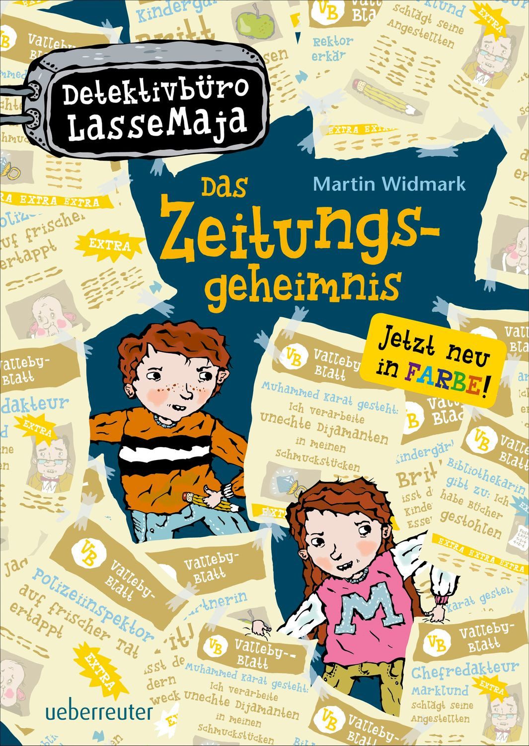 Detektivbüro LasseMaja - Das Zeitungsgeheimnis (Detektivbüro LasseMaja / Martin Widmark, Detektivbüro LasseMaja Bd. 7