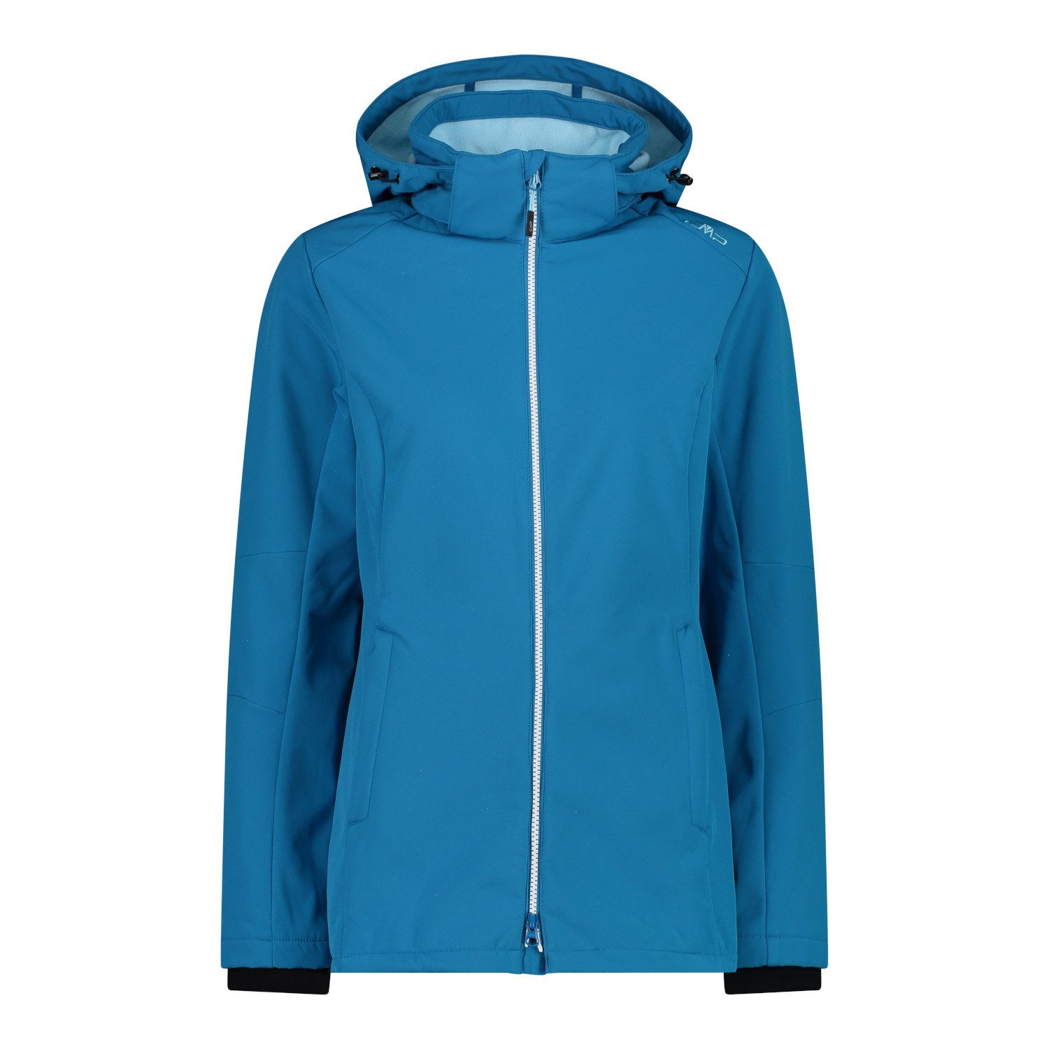 CMP Damen Softshell Jacke Jade-Trek Green - Outdoor Jacke Mit Stehkragen