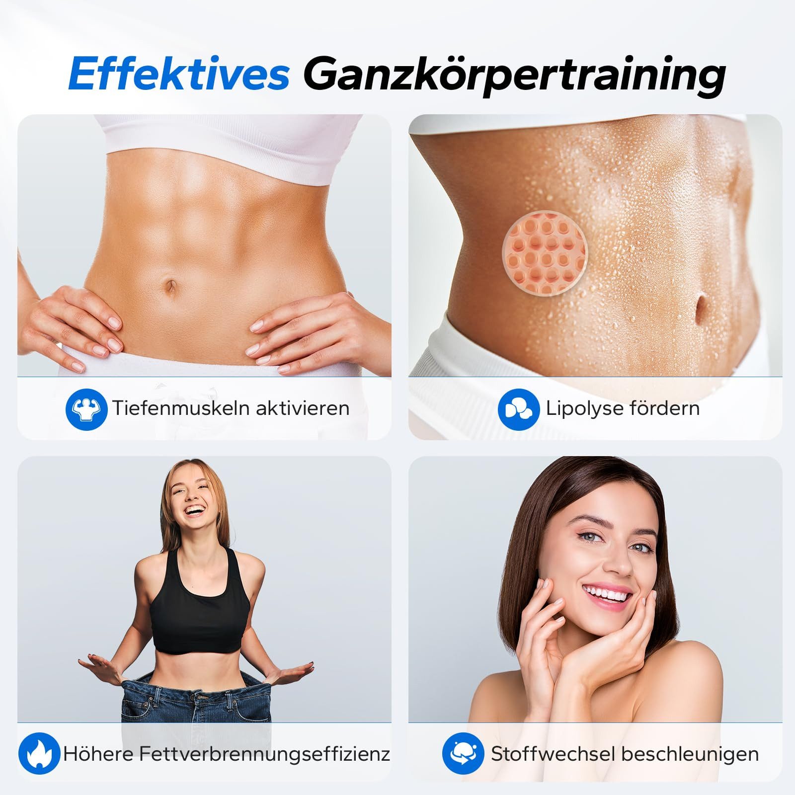 MERACH Vibrationsplatte Trainingsgerät, Angetriebene Vibrationsplattform, (1 tlg), für Ganzkörpertraining, Fettverbrennung und Muskelaufbau und Formung