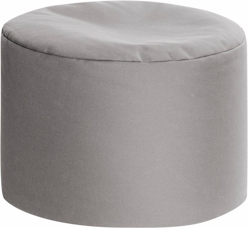 Magma Sitzsack Hocker 60x40cm Blau, AußenHülle: 100% Polyacryl Dralon  (garngefärbt)