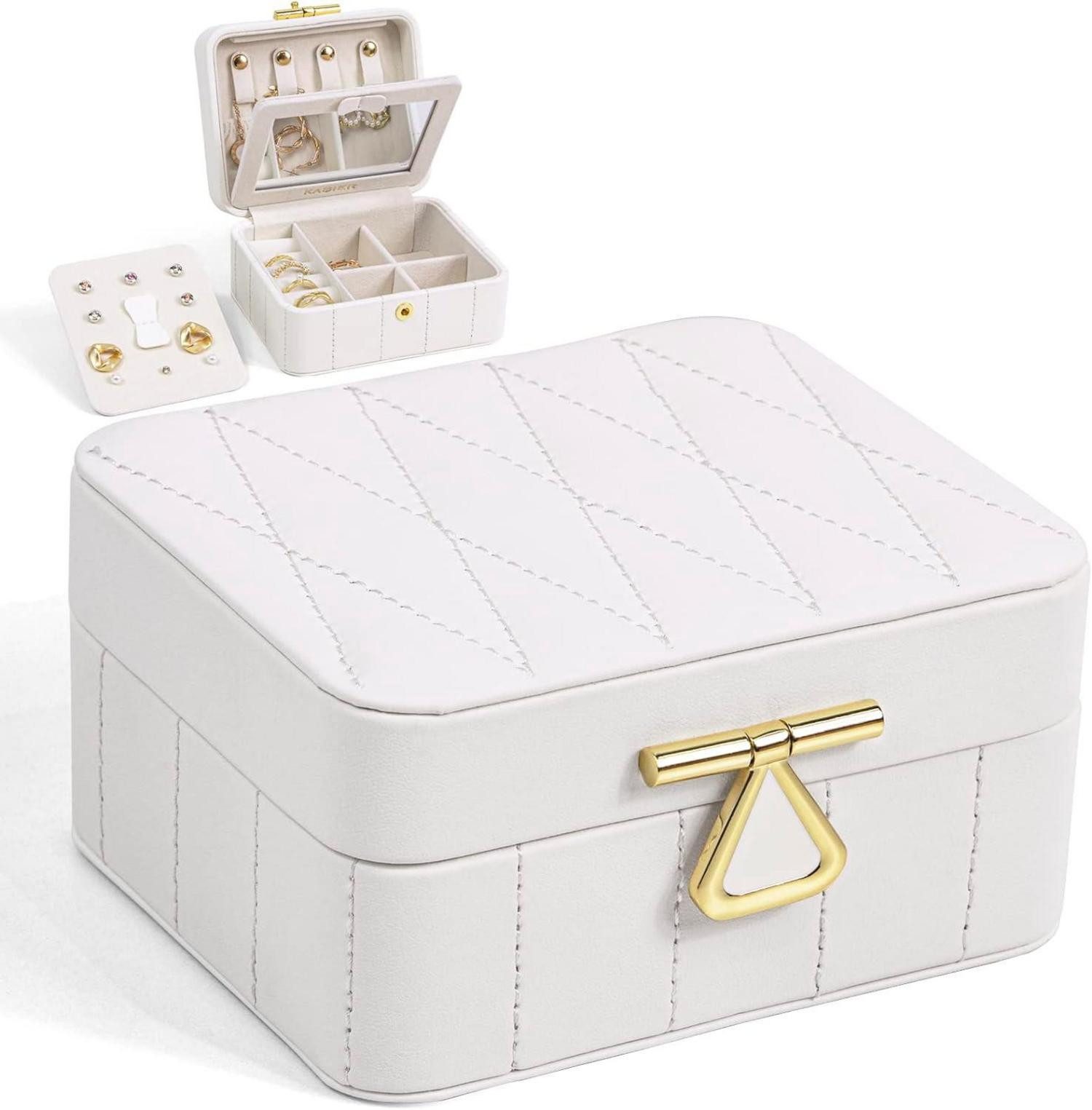 LuxusKollektion Schmuckset Kleine Schmuckschatulle Diamant gestepptes günstig online kaufen
