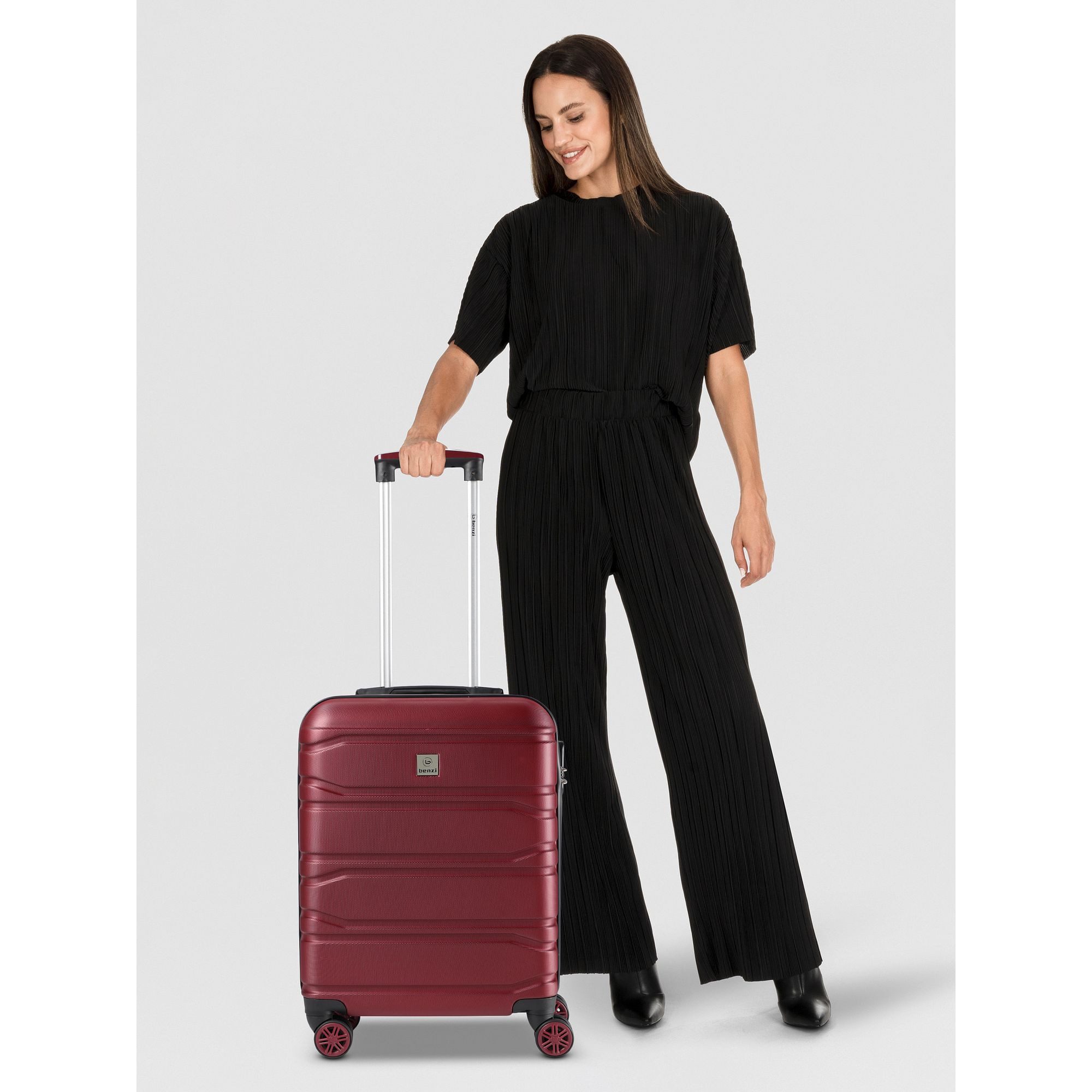 BENZI Handgepäck-Trolley 5523, 4 Rollen, Polypropylen