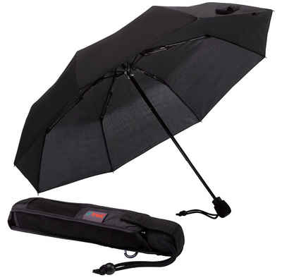 EuroSCHIRM® Taschenregenschirm light trek, mit integriertem Kompass