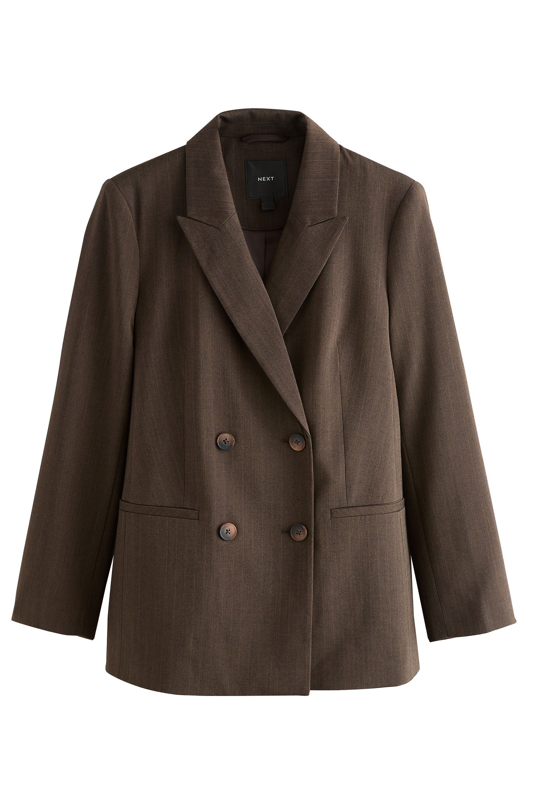 Next Jackenblazer Zweireihiger, gestreifter Blazer (1-tlg)