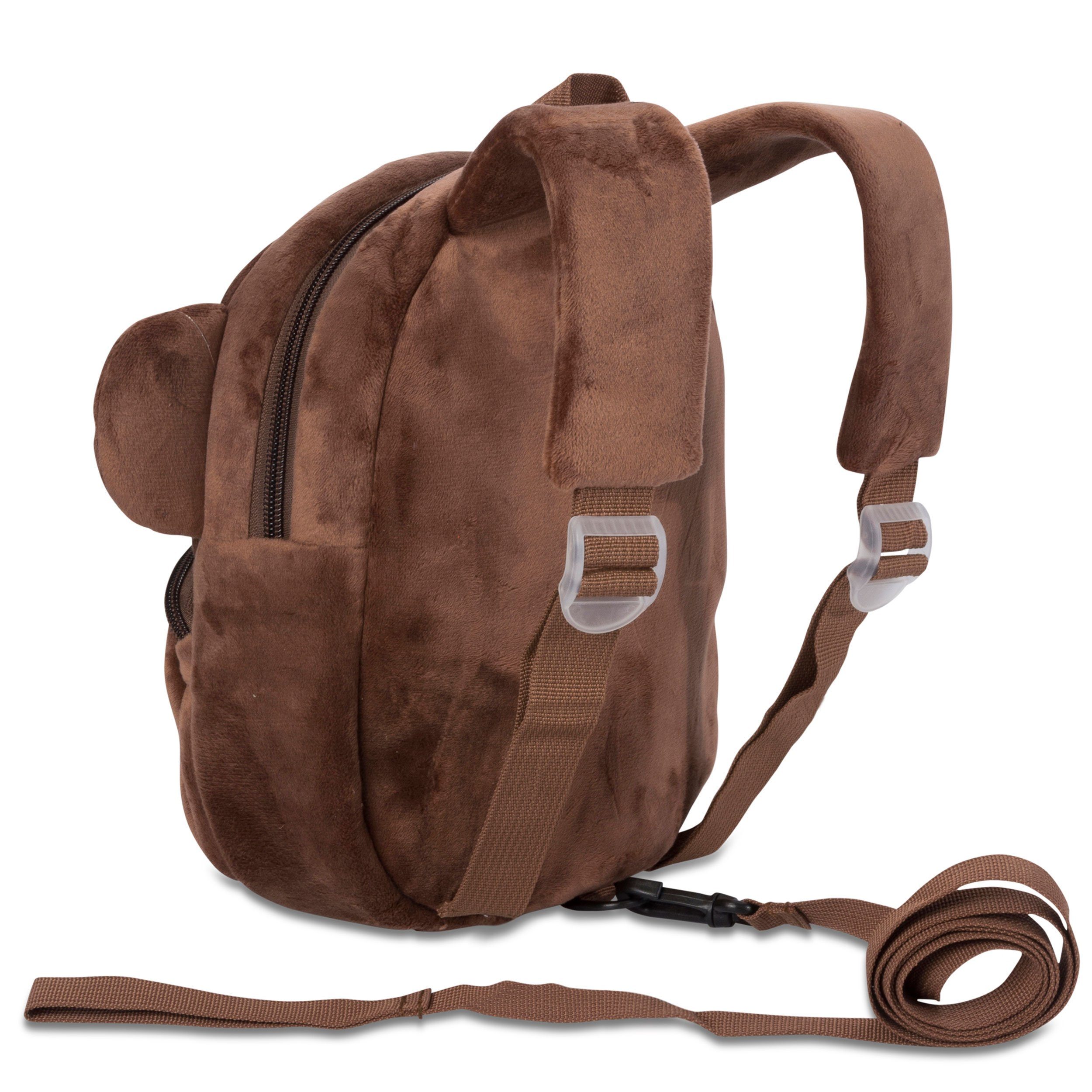 all Kids United Kinderrucksack ALL KIDS UNITED Kinder Rucksack Tiermotiv – Wasserdichter Rucksack (Tier-Rucksack, 2 - 6 Jahre), Wasserfest, Ergonomisch, Leichtgewichtig