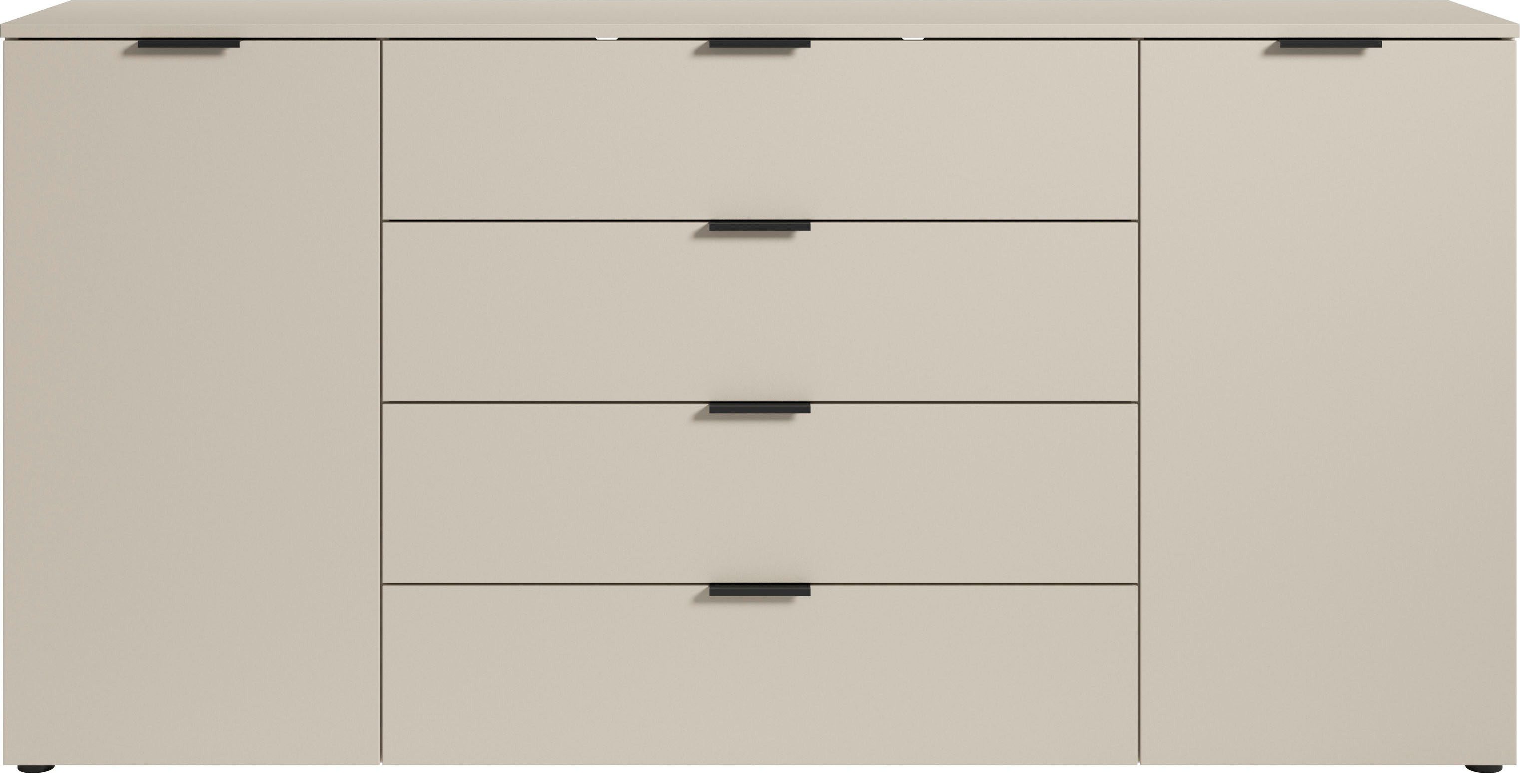 HBZ Sideboard Linz Kommode, BxHxT 180x90x40cm (1 St), Breite 180cm,Lip-Griff, Melaminbeschichtung