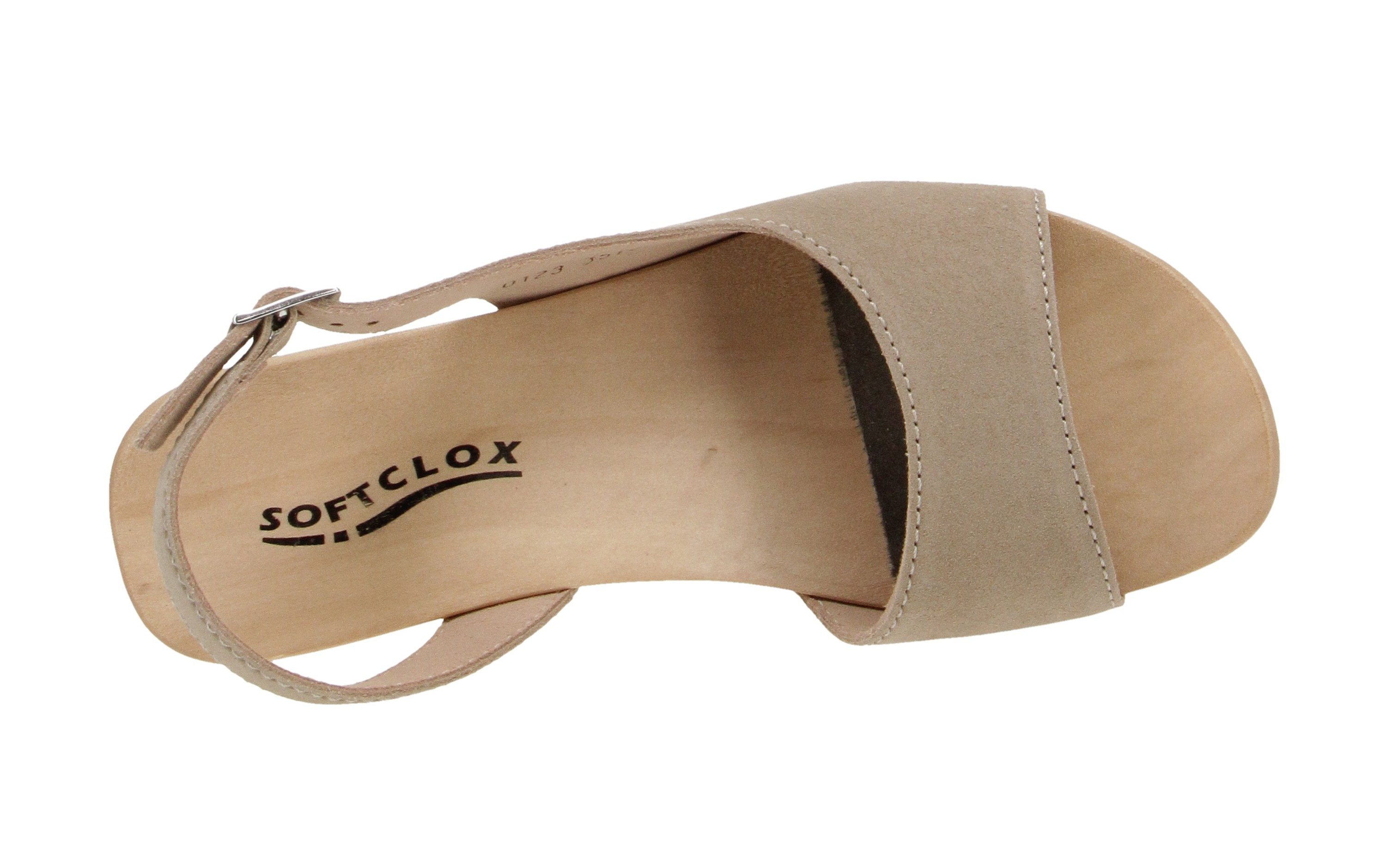 Softclox Softclox S3575 Konny Kaschmir - Damen Schuhe Sandaletten - 04-Taupe Sandale