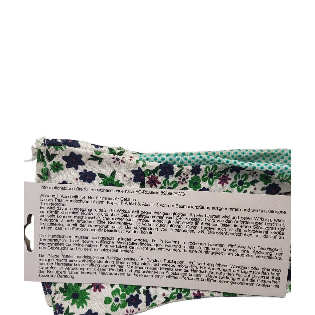 Best Choice Gartenhandschuhe Gartenhandschuhe Damen bunt bedruckt Blumenmotive Gartenarbeit ABS