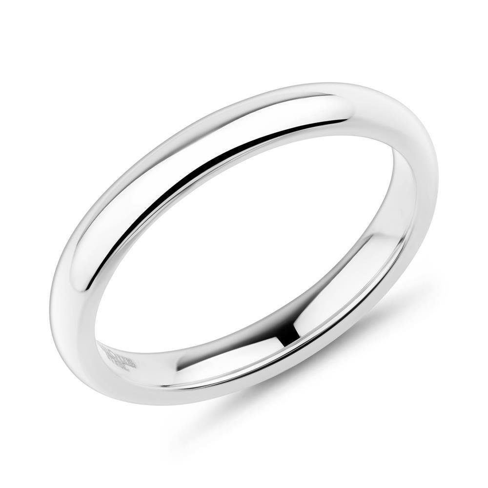 Unique Fingerring Unique Ring aus Edelstahl konvex 3mm breit R9206 günstig online kaufen