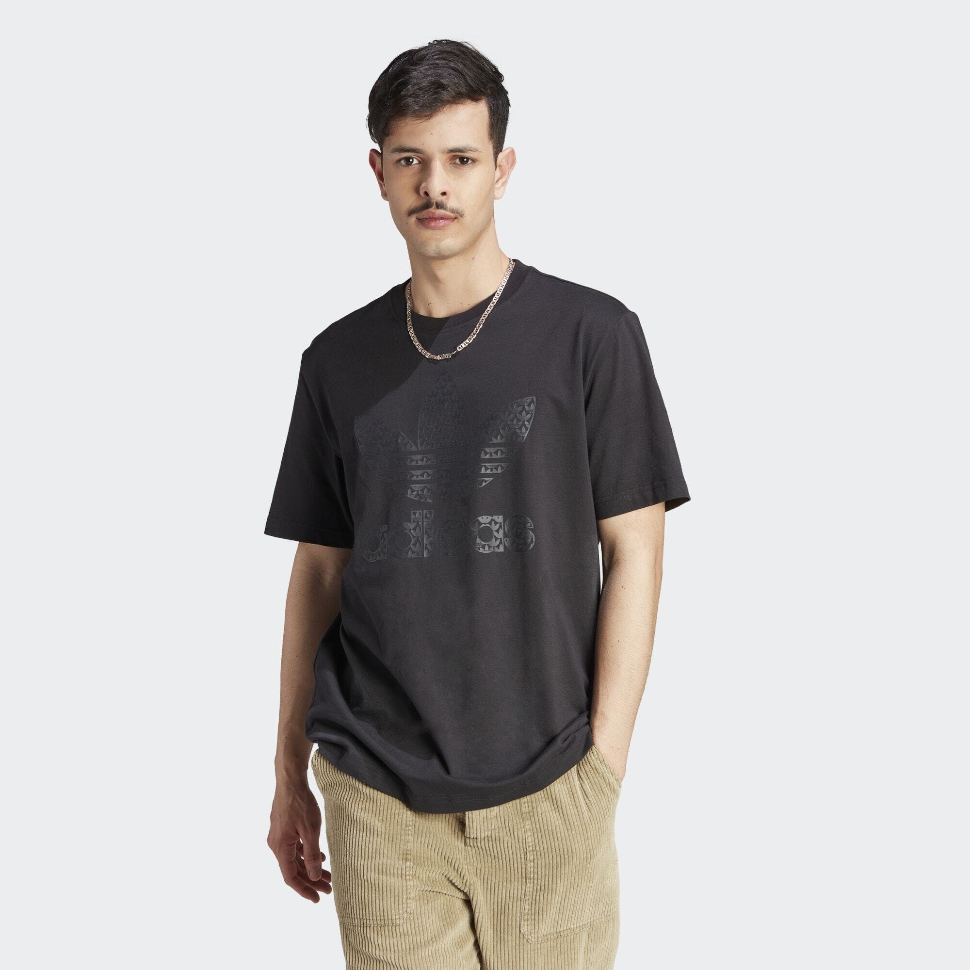 adidas Originals T-Shirt GRAPHICS MONOGRAM Black T-SHIRT