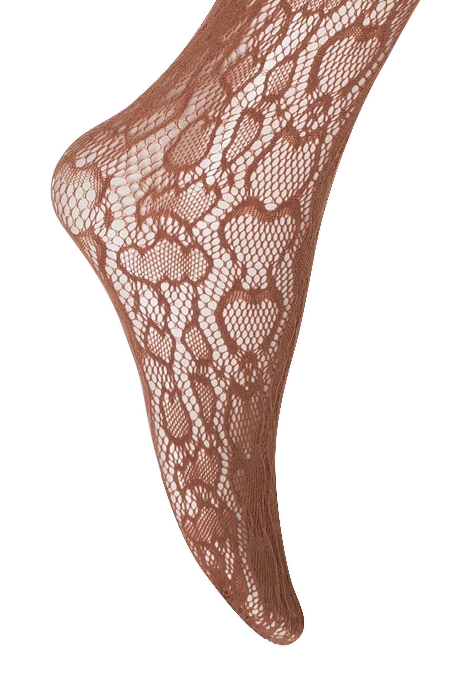 coffee Wolford 4803 Netzstrumpfhose