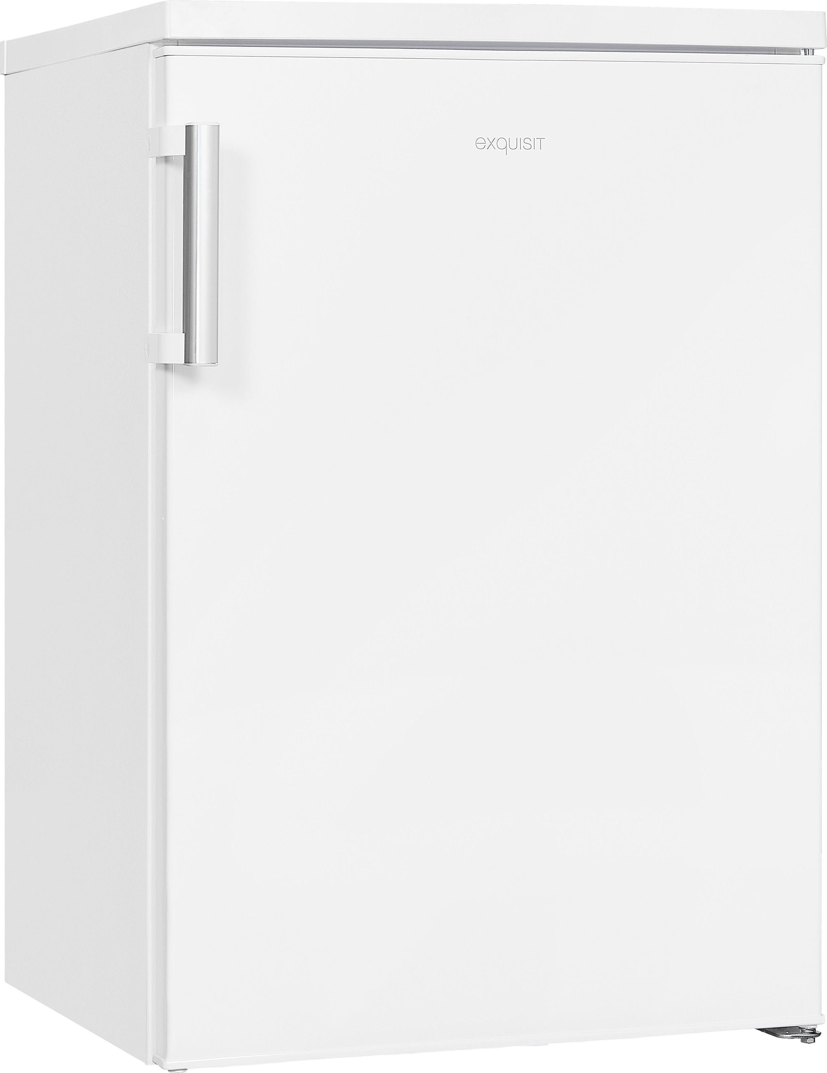 exquisit Kühlschrank KS16-4-H-010D weiss, cm 56 breit 85 cm weiß hoch