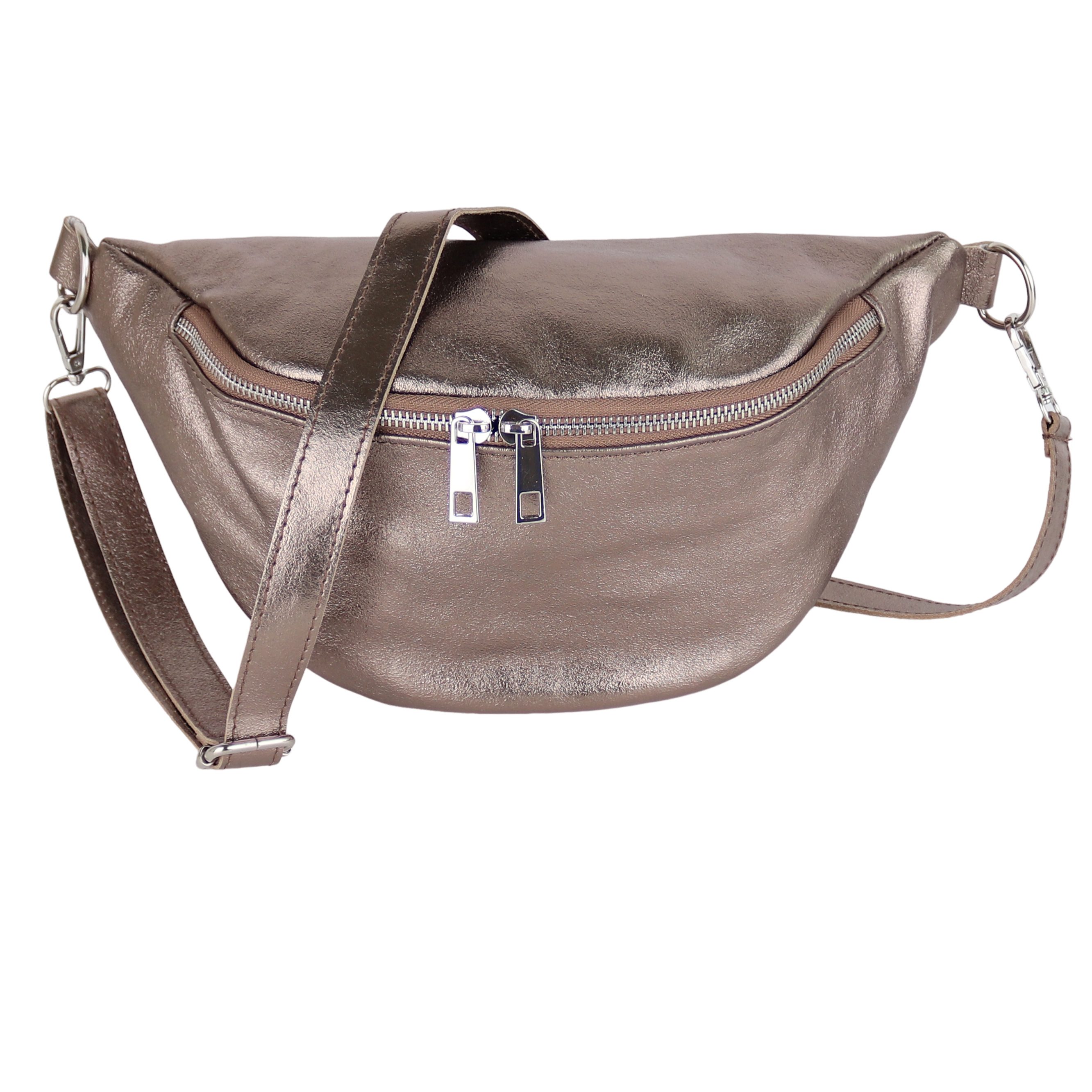 Nappaleder: Metalic Bronze