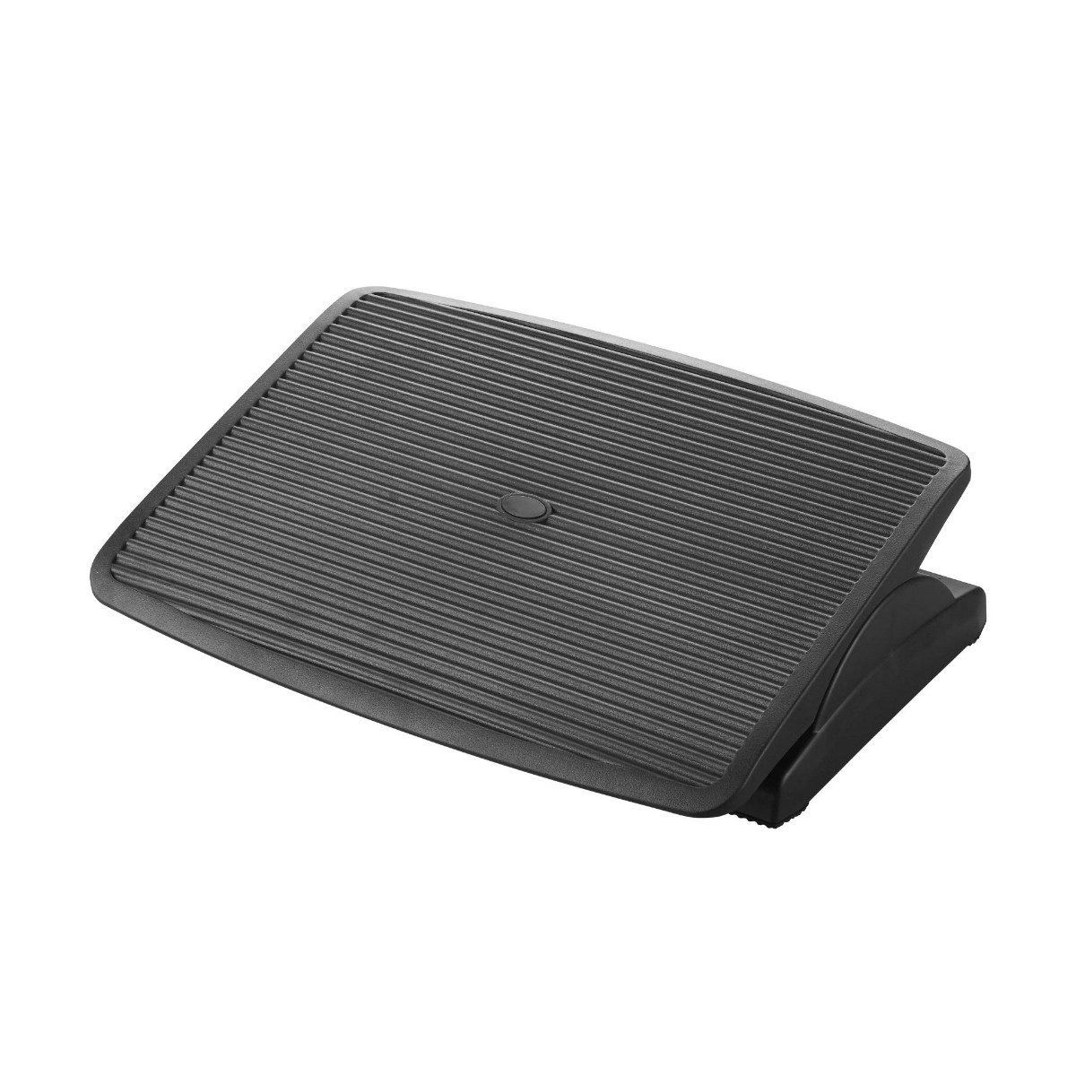 Platinet Fußstütze Verstellbare Büro-Fußstütze mit rutschfester Oberfläche, Neigbar mit großer Anti-Rutsch-Fläche für ergonomisches Sitzen