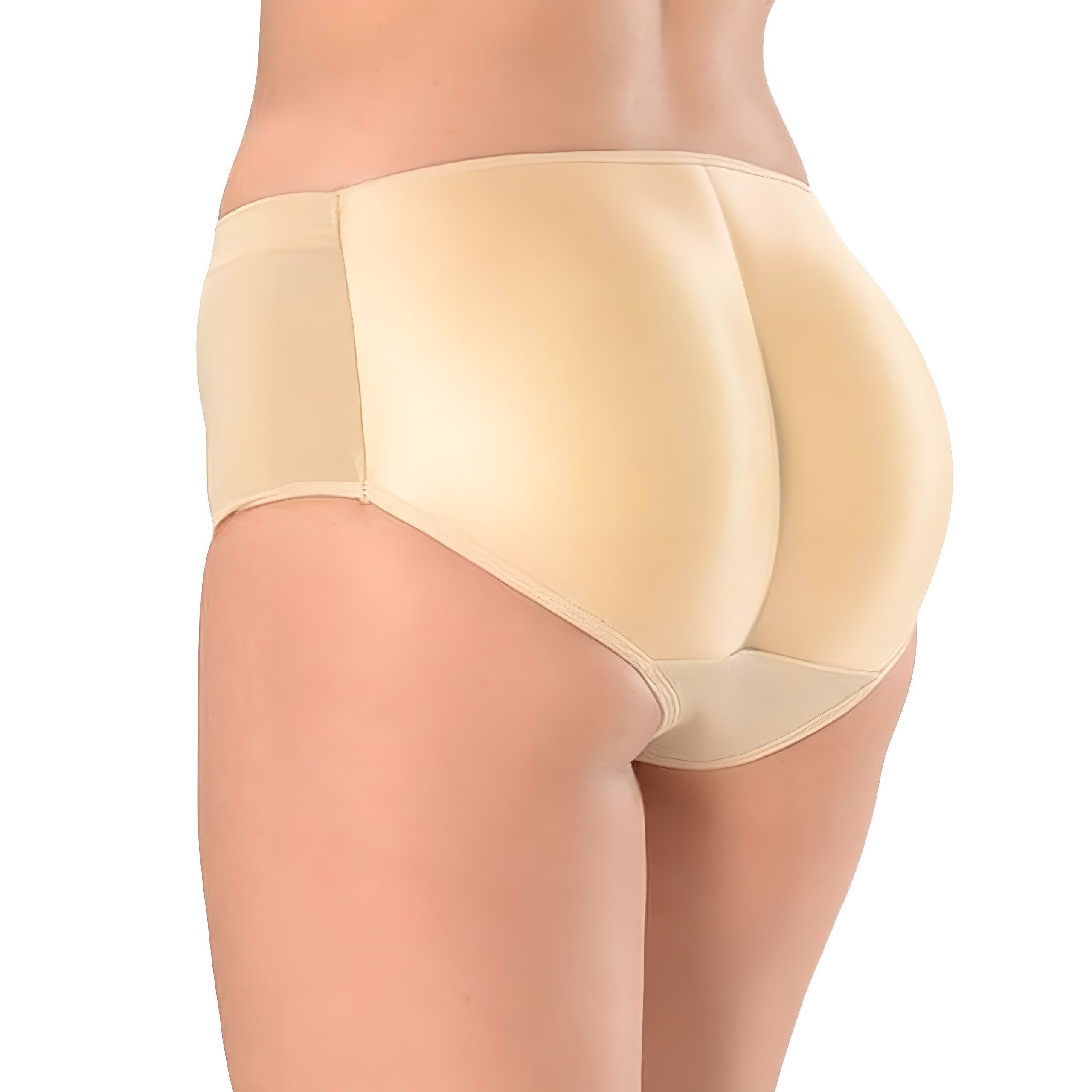 Modavitrini Po-Push-up-Slip Damen Push Up Slip nahtlos Panties miederslip Hüften Lift S M L seidige Textur - reizt Ihre Haut nicht - bequeme Verwendung.