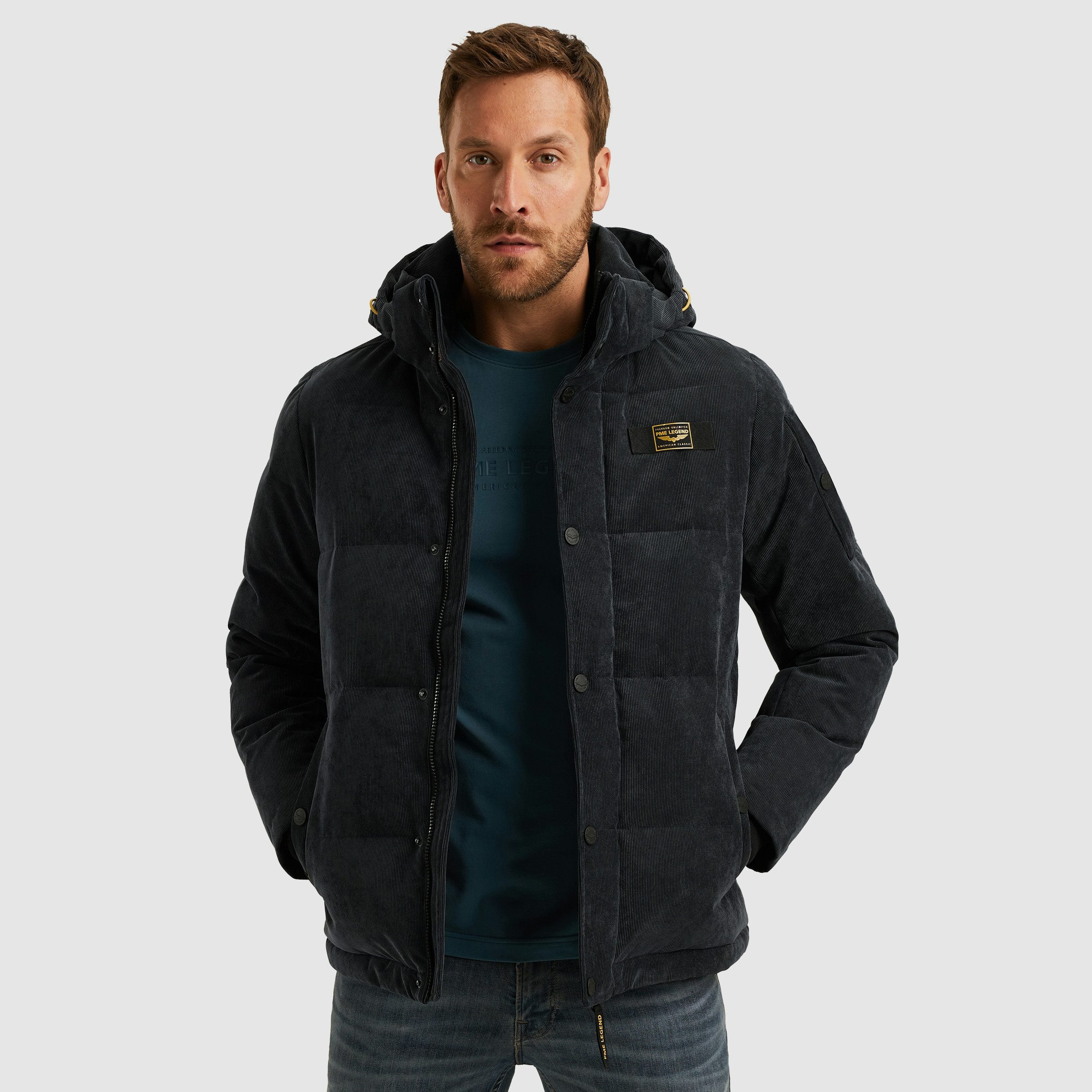 PME LEGEND Cordjacke GOBBLER Ärmelabschluss mit günstig online kaufen