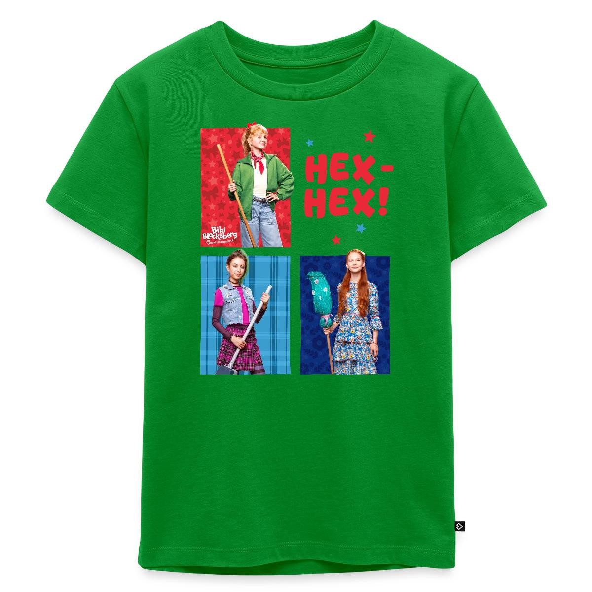 T-Shirt Bibi Blocksberg Film Bibi Mit Freundinnen Hex-Hex! Kinder Premium T-Sh