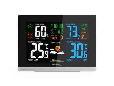 technoline WS 6462 Wetterstation (inklusive Außensender, farbige Wettervorhersage mit Außentemperatur- und Frostalarm)