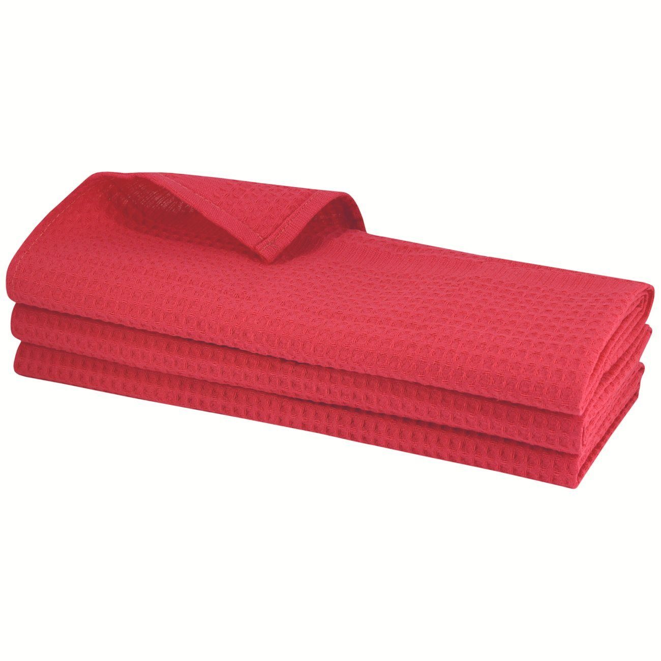 Engelland Geschirrtuch Poliertuch, (Vorteils-Set, 3-tlg., Waffel-Pique), günstig online kaufen