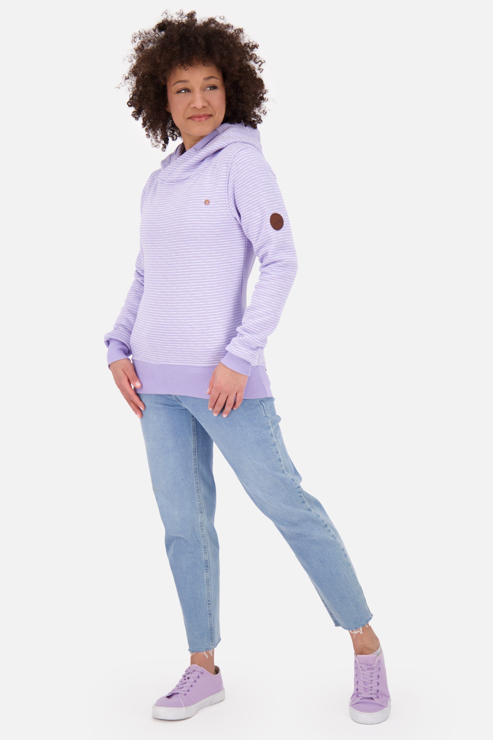 Kapuzensweatshirt, Damen SarinaAK Alife Kickin Kapuzensweatshirt & Pullover Z Hoodie lavender Sweatshirt digital