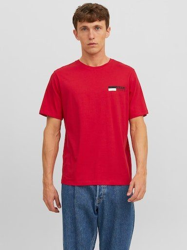 Jack & Jones Rundhalsshirt JJECORP LOGO TEE PLAY SS O-NECK NOOS true red | T-Shirts