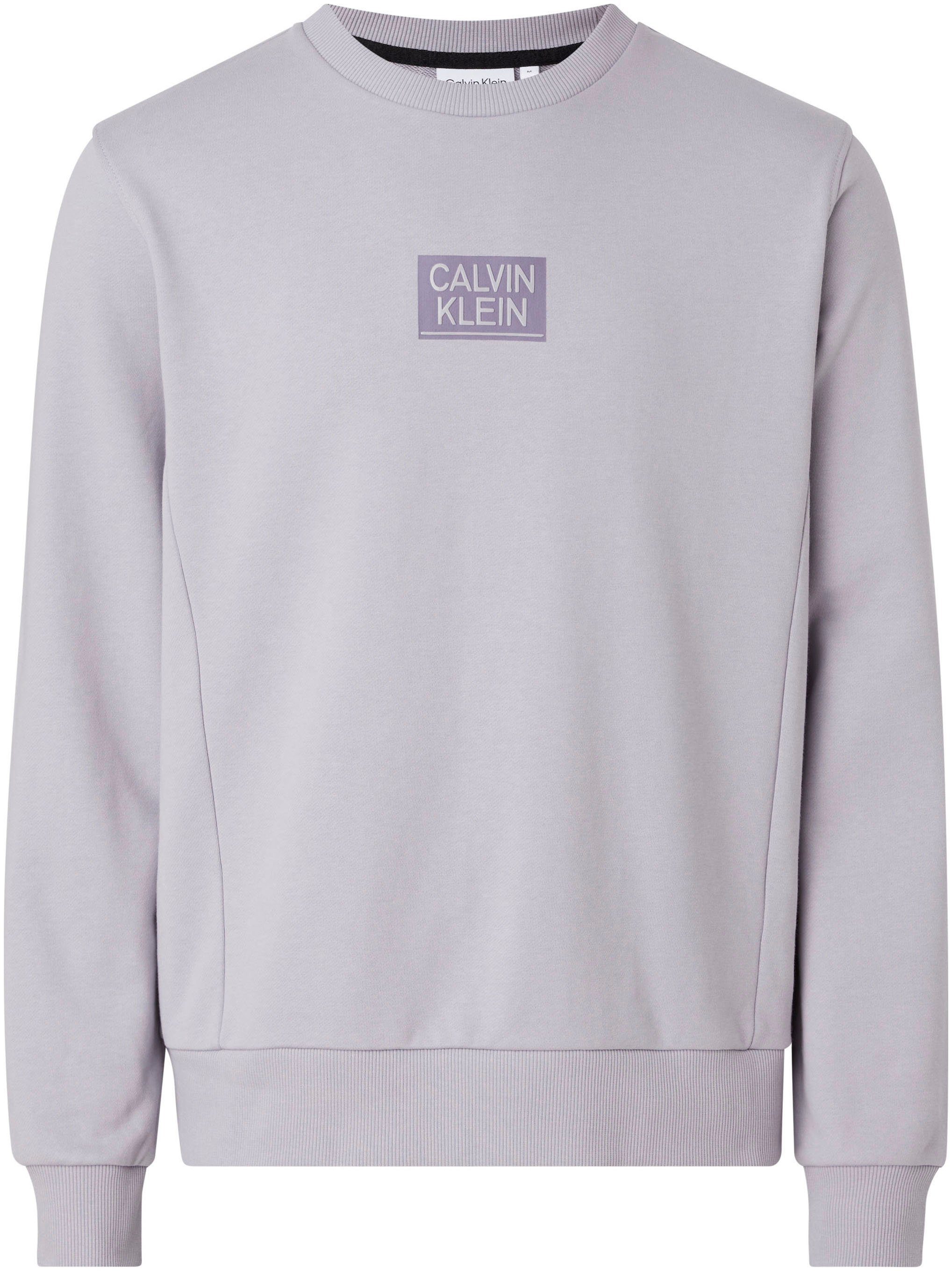 Calvin Klein Big&Tall Sweatshirt BT-GLOSS STENCIL LOGO SWEATSHIRT Dapple Gray
