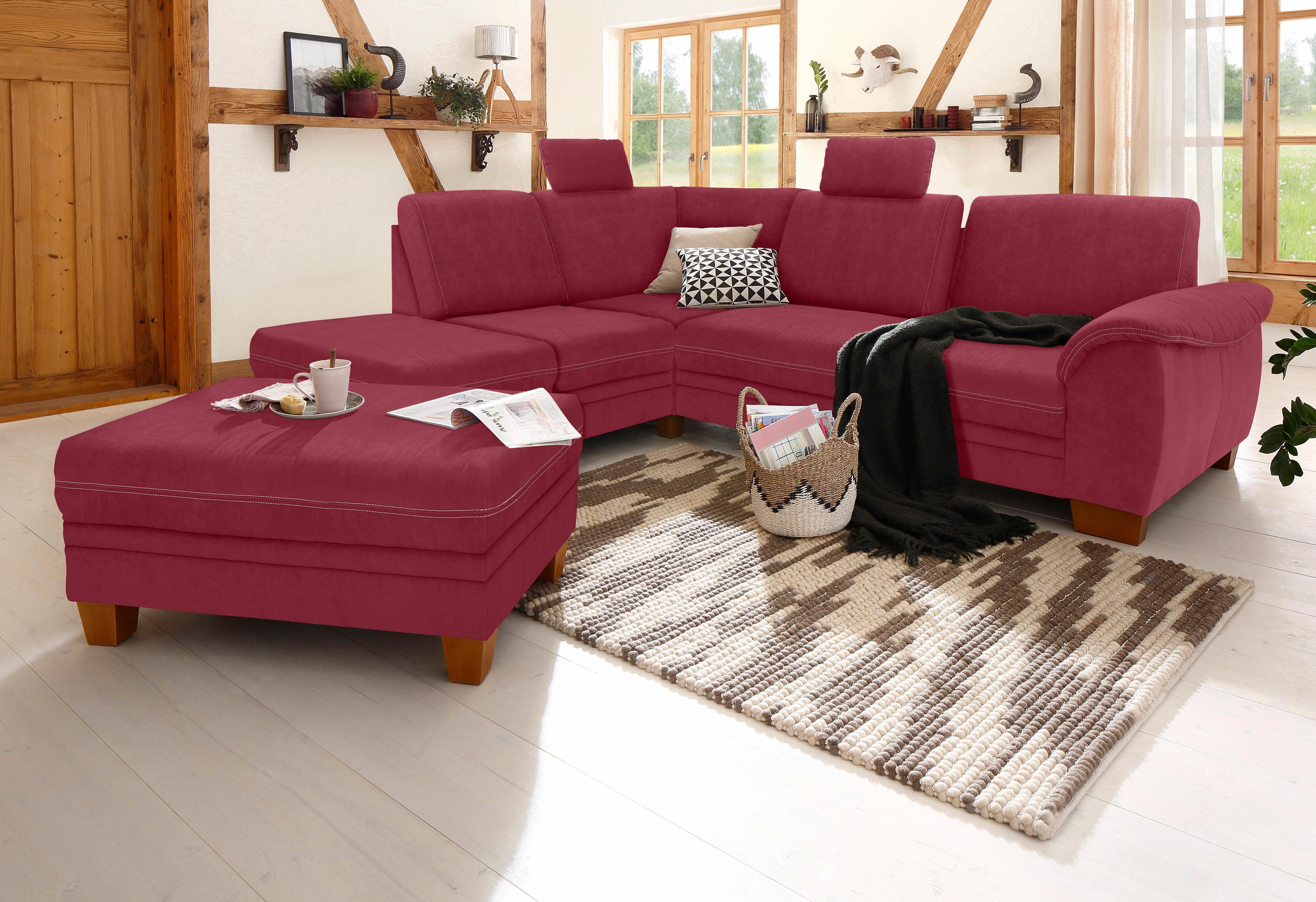 Home affaire Ecksofa Husum L-Form, mit günstig online kaufen