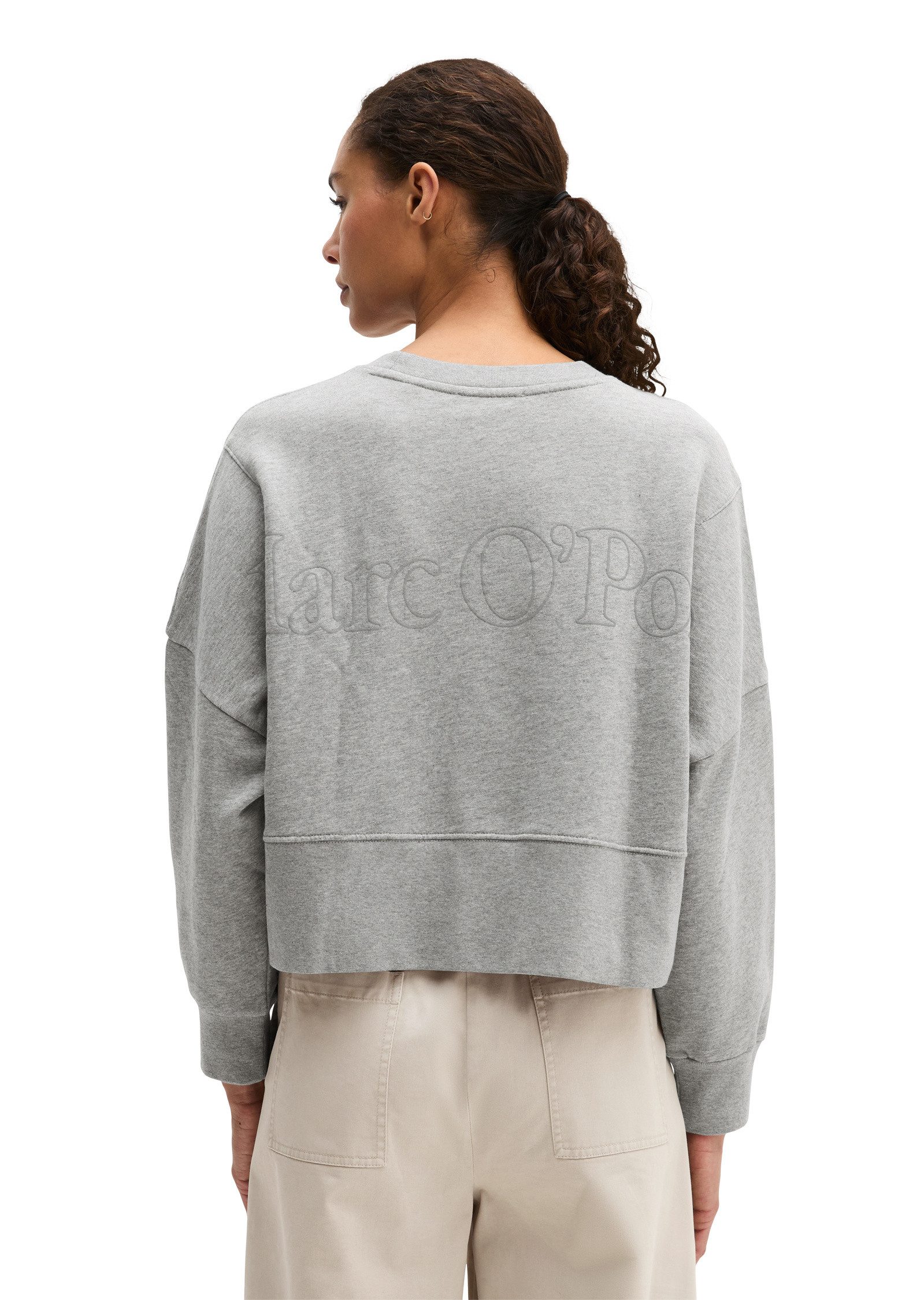 Marc O'Polo Sweatshirt aus reiner Bio-Baumwolle