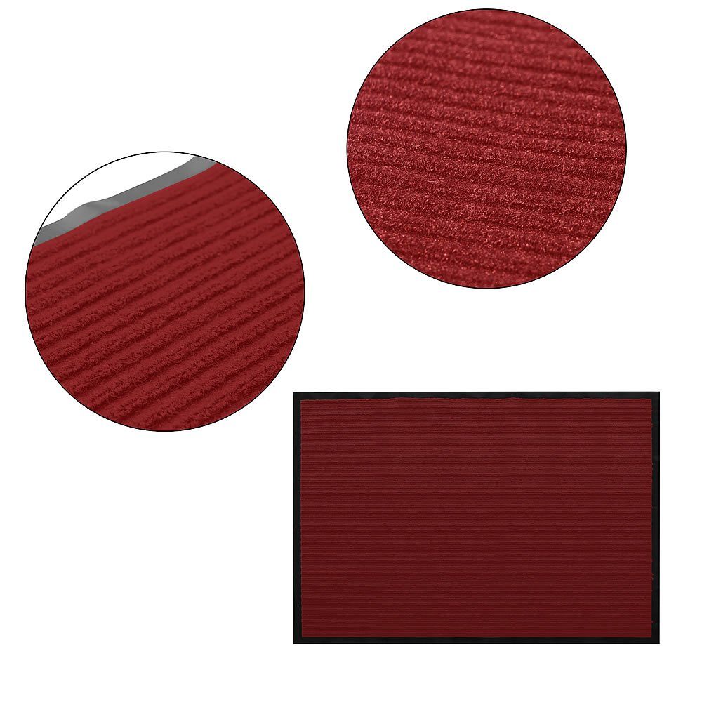 Feel2Home Fußmatte Fußmatte Fußabtreter Türvorleger Bodenmatte versch. Farben und Größen, 90 cm x 120 cm, Höherwertiges Material