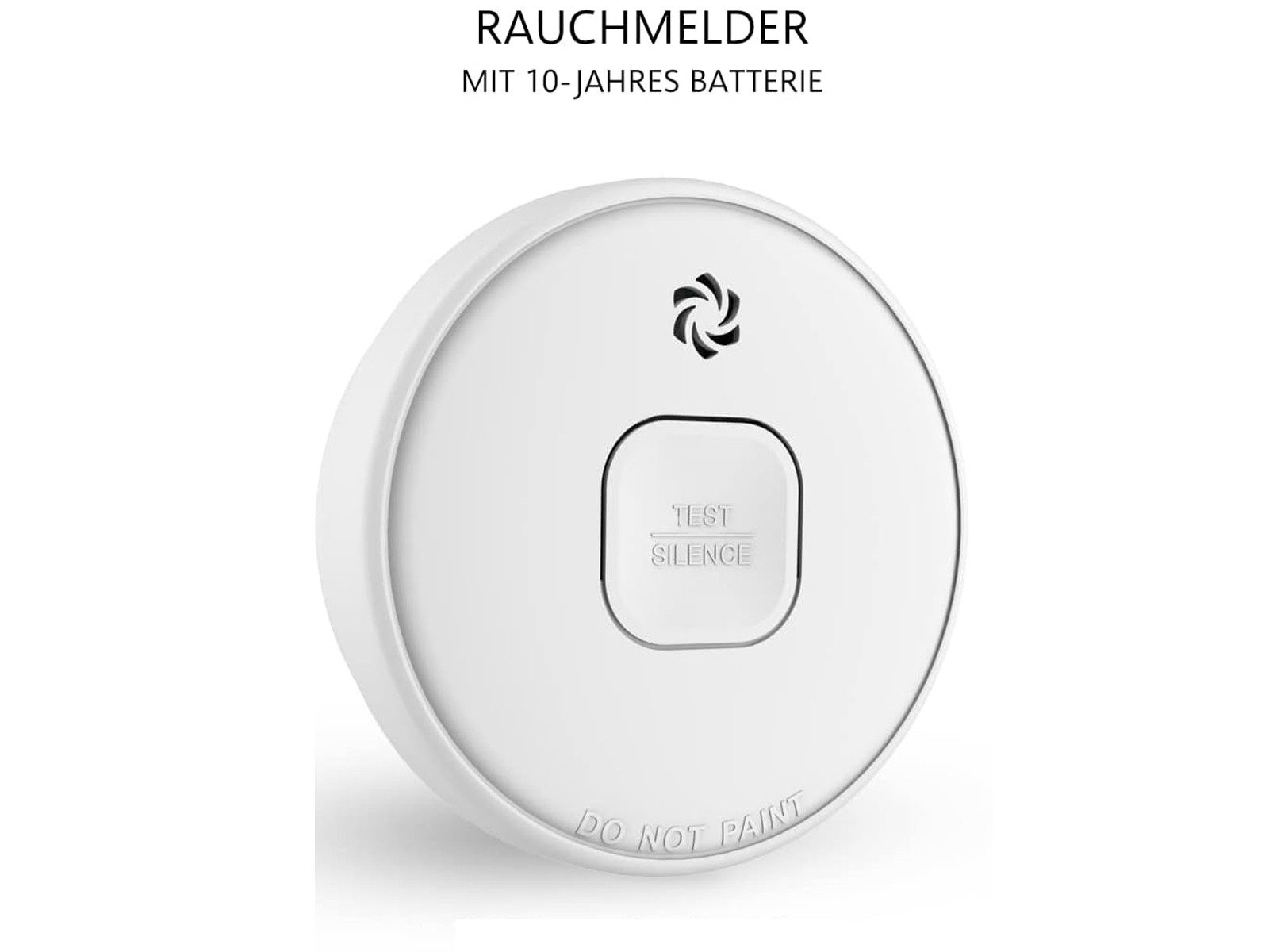 Elro Rauchmelder (Optischer Rauchwarnmelder mit 10 Jahre-s Batterie, Brandmelder)