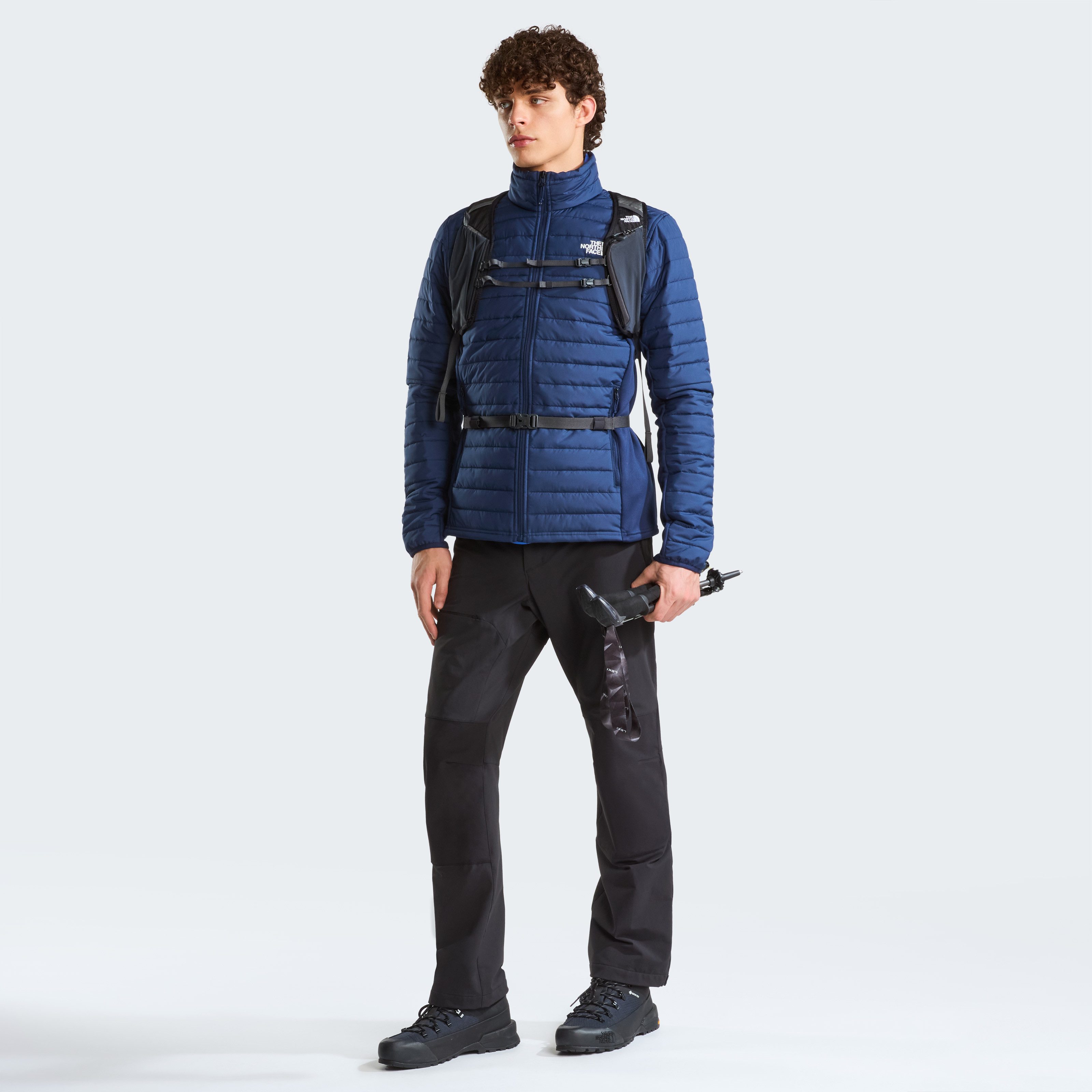 The North Face Funktionsjacke M CANYONLANDS HYBRID JACKET mit Stehkragen, wärmeisolierend