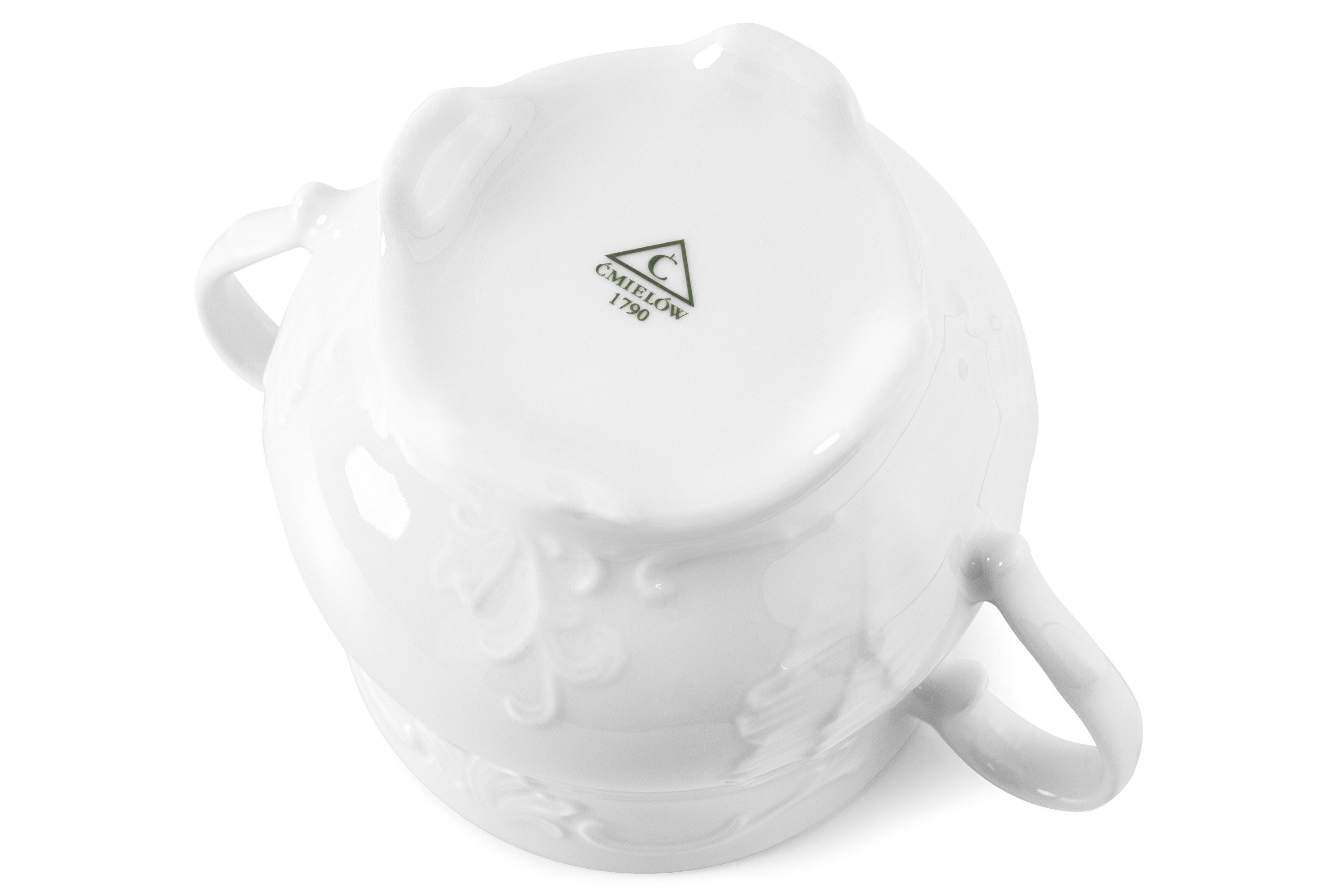 KONSIMO® Zuckerdose CMIELOW ROCOCO Hochwertiges Premium-Porzellan, Porzellan, (1x Zuckerdose), mit Deckel, elegante Dekorationen