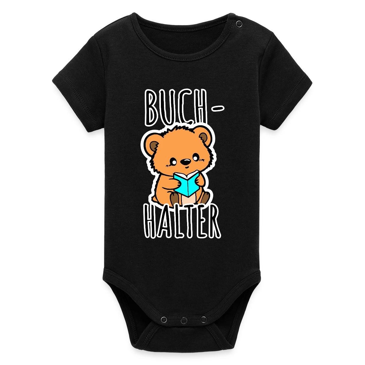 Spreadshirt Kurzarmbody Buchhalter Bio Kurzarm Baby Body (1-tlg)