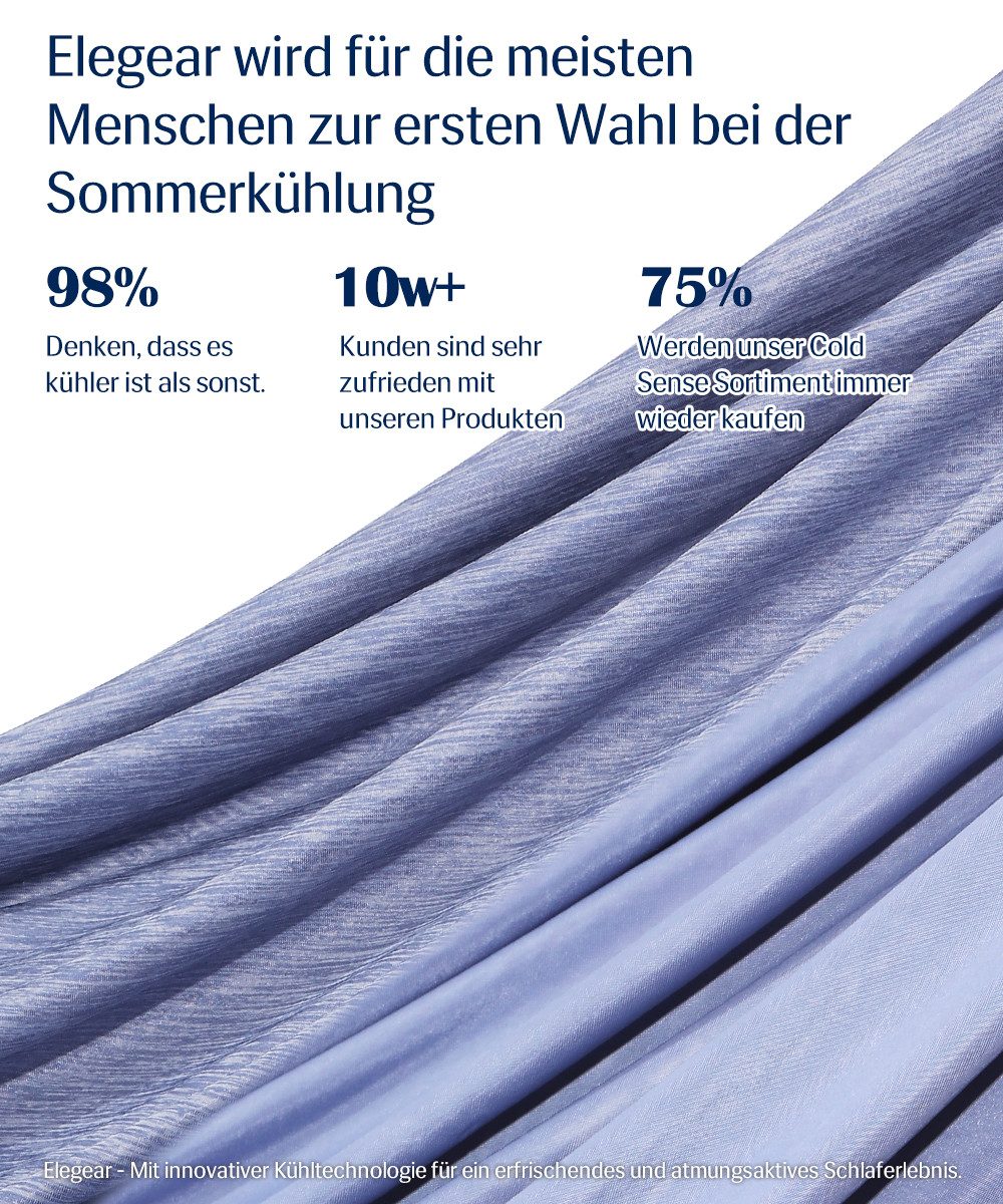 Elegear Sommerbettdecke Kühldecke Selbstkühlend doppelseitig, Sommerdecke 1 günstig online kaufen