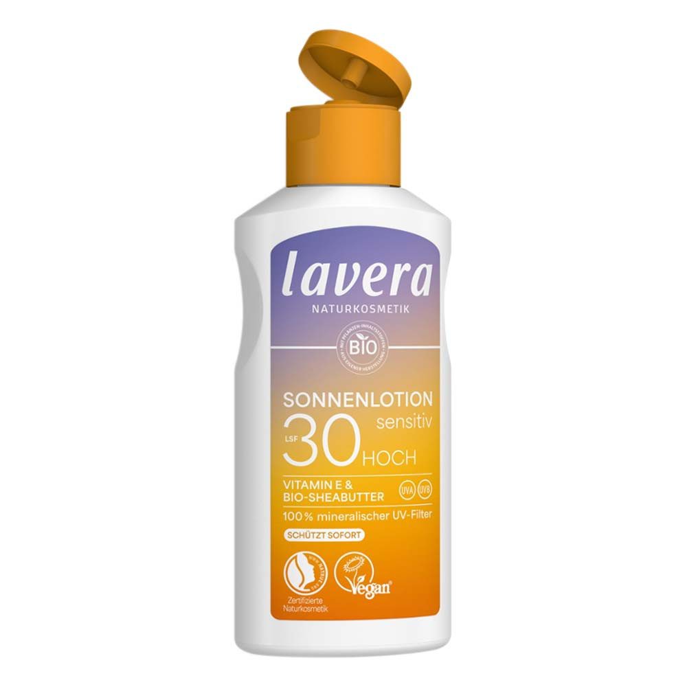 lavera Körperlotion Sonnenlotion Sensitiv - LSF30 100ml