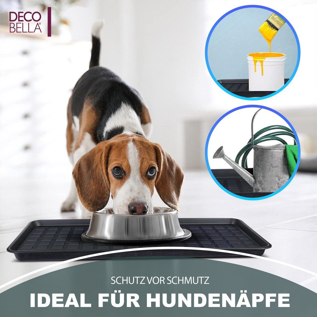 Deco Bella Schuhabtropfschale Schuhabtropfschale 1 Stück, Schuhtablett, 70x35x3 cm Schuhwanne (1-tlg) – Bild 5 von 5