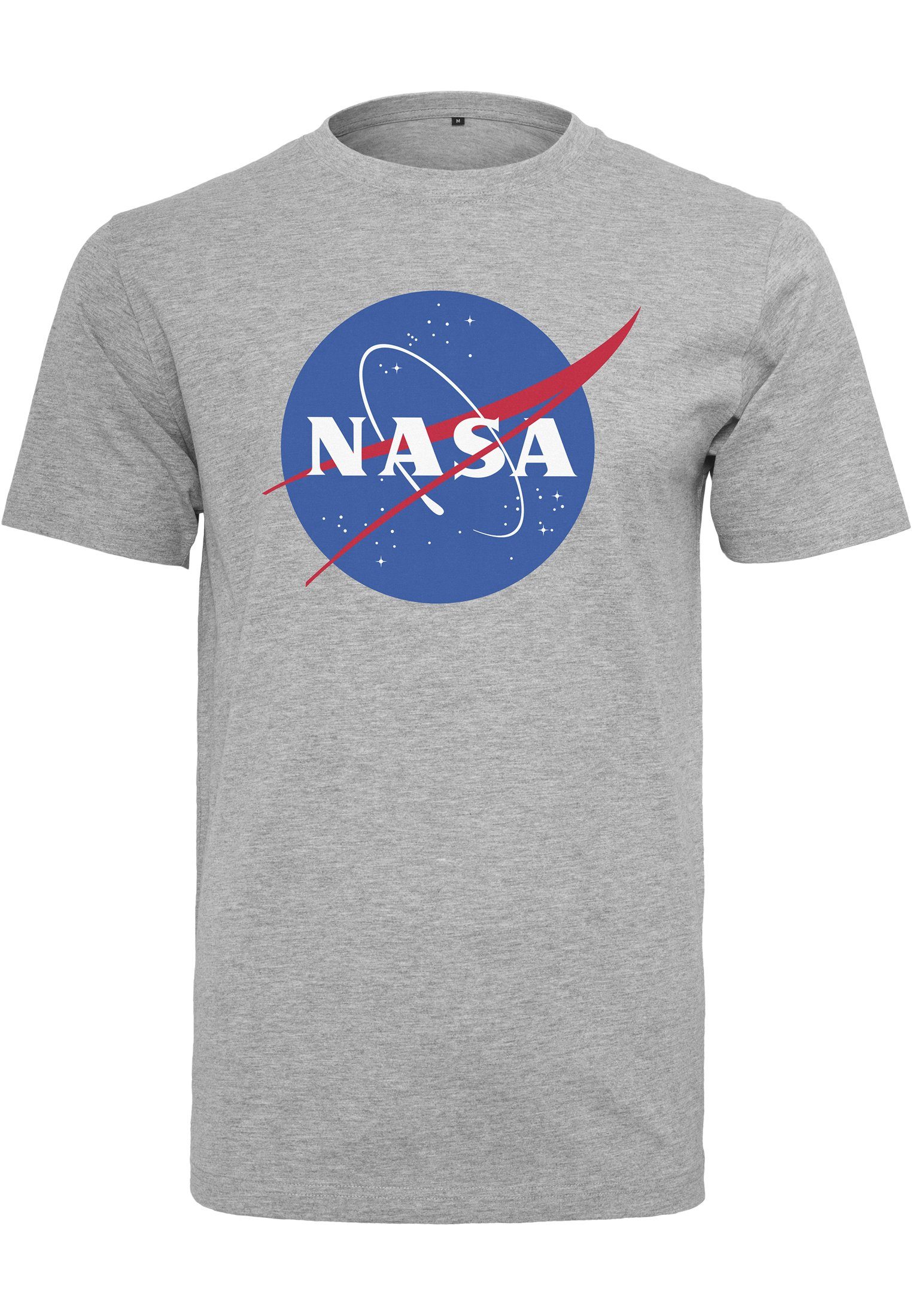 MisterTee T-Shirt (1-tlg) Herren NASA heathergrey Tee