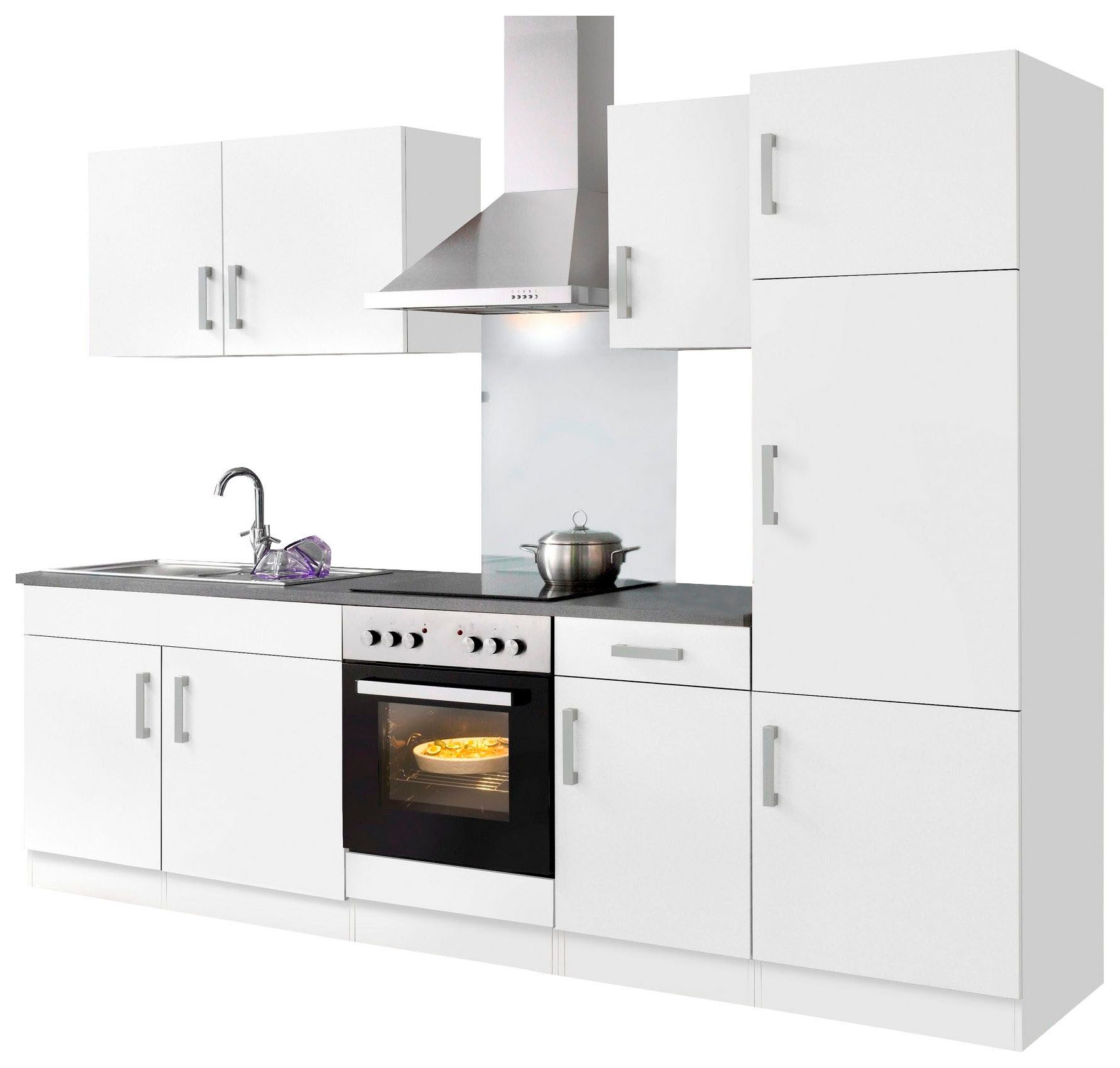 KOCHSTATION Küchenzeile KS-Toronto, Breite 270 cm, mit E-Geräten günstig online kaufen