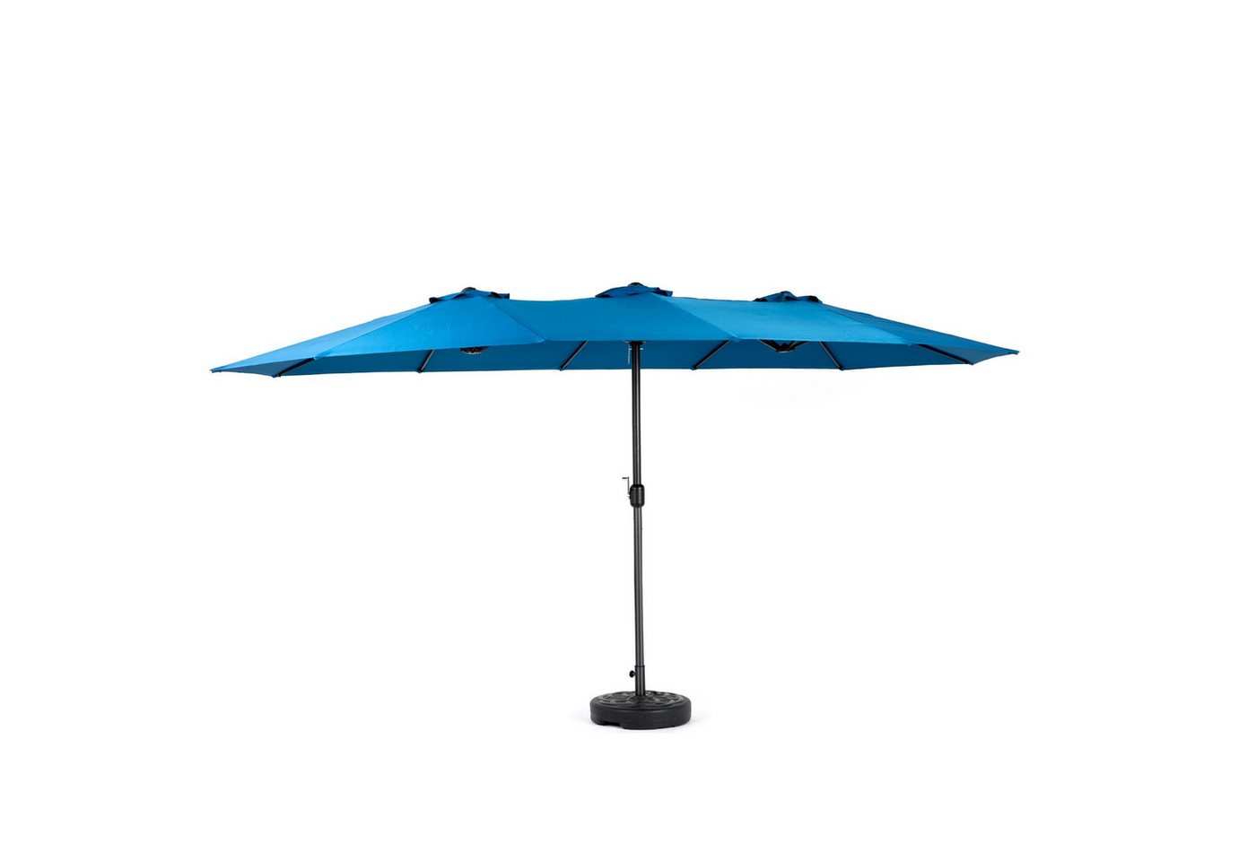 Thumbnail - LVHOM Marktschirm (Modell A)450x300cmGroß rechteckig Doppelseiten-Marktschirm mit Kurbel, für Garten, Terrasse, Poolbere...