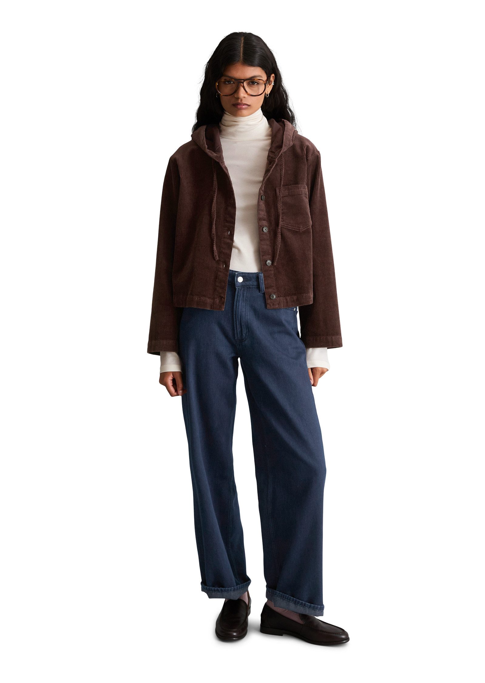 Marc O'Polo DENIM Kurzjacke aus Baumwoll-Stretch – Bild 5 von 5